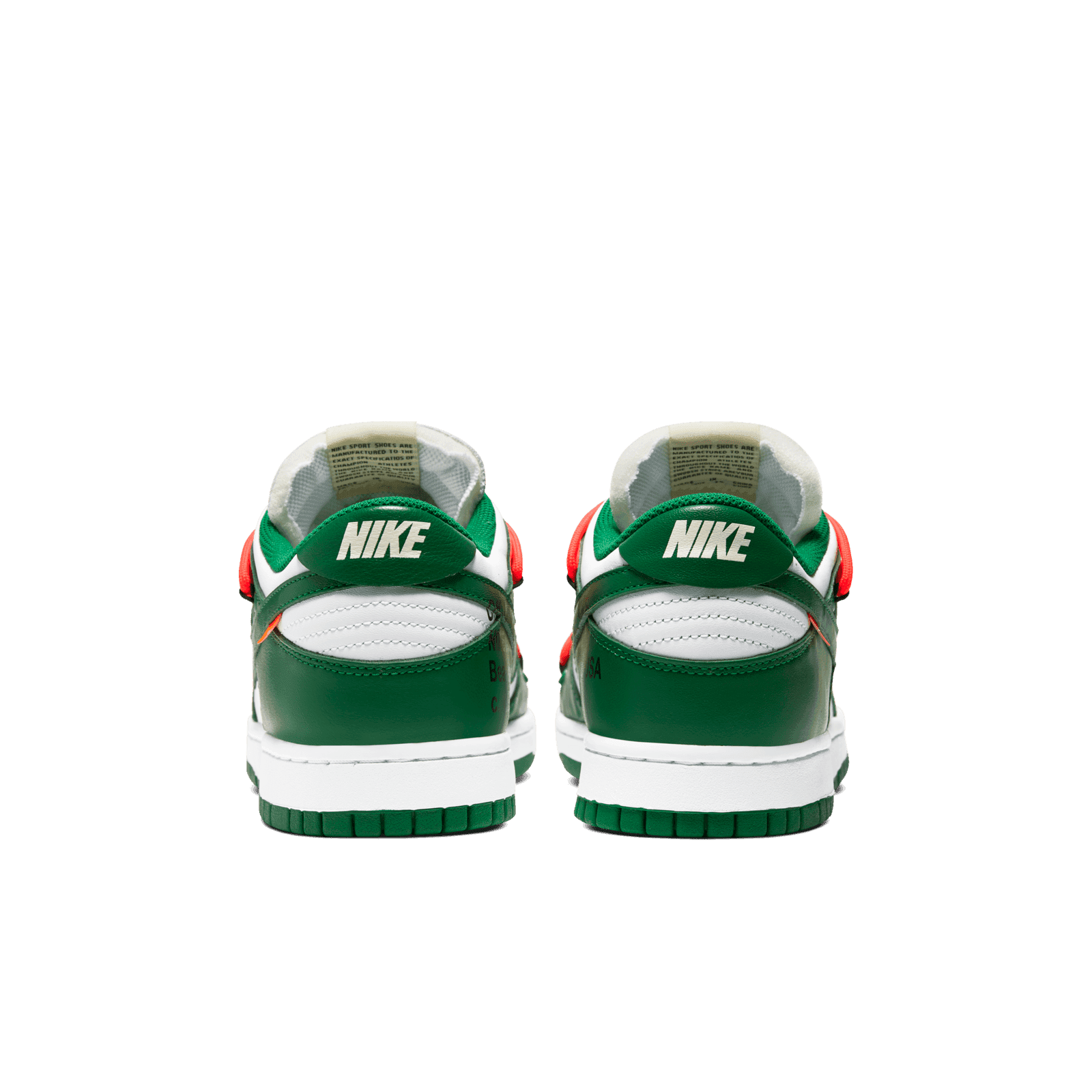 Nike Dunk Low Off-White Pine Green - CT0856-100 Raffles 