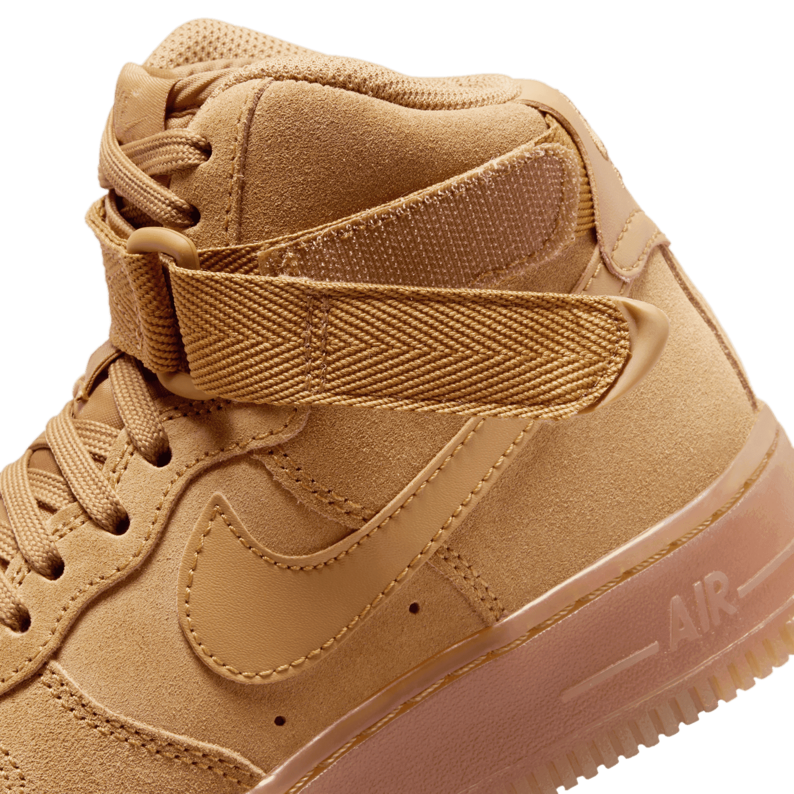 air force 1 lv8 high brown