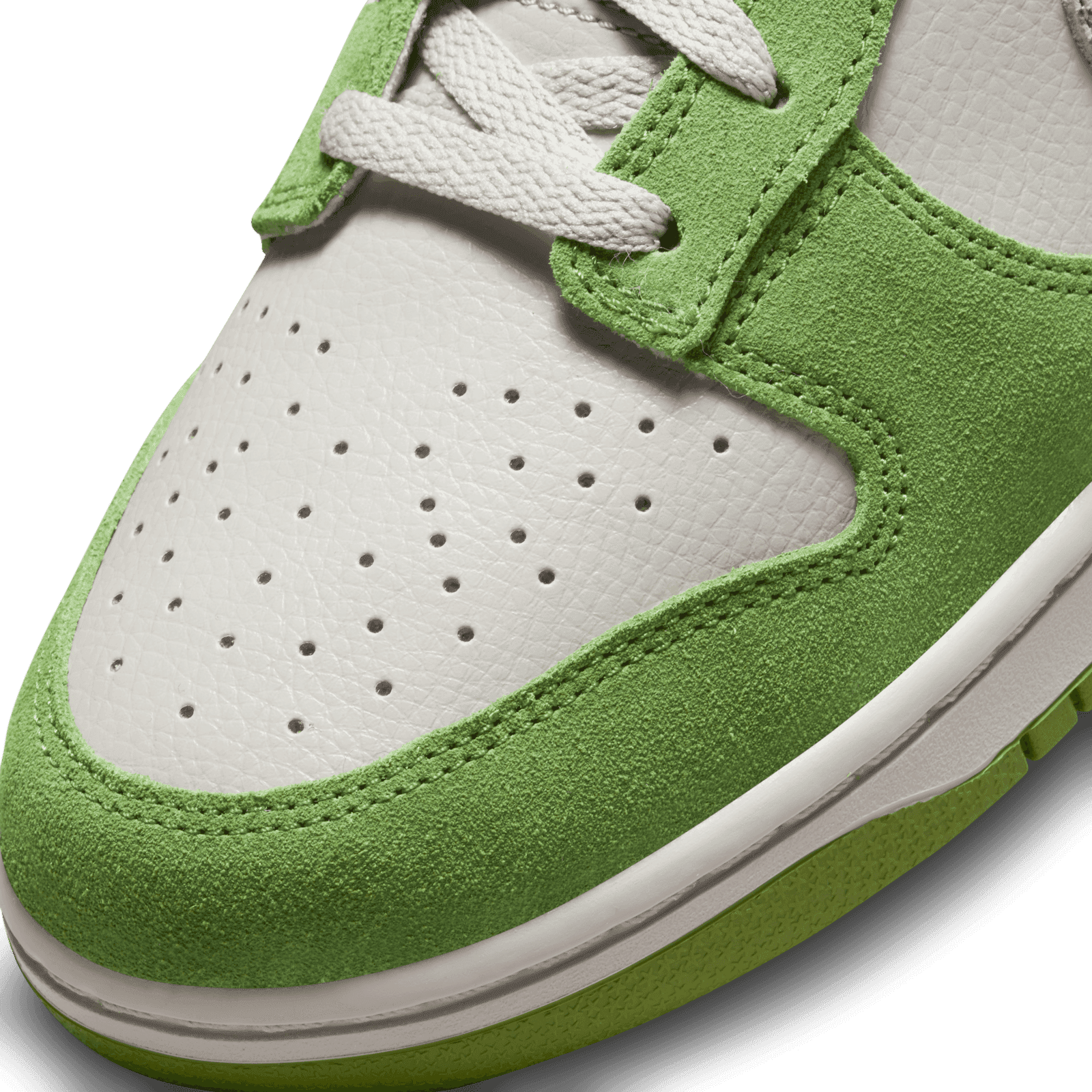 Safari Swooshes Appear On The Nike Dunk Low Chlorophyll