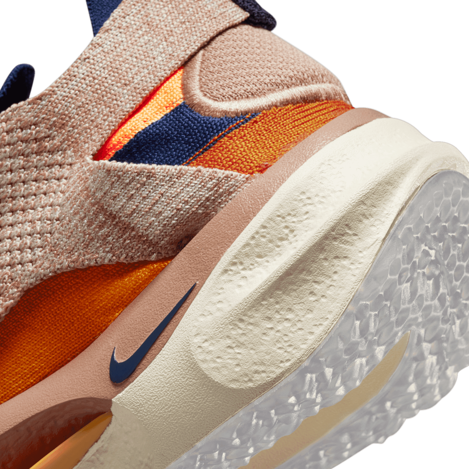 Nike Spark Flyknit Sneakers Mens 9.5 Tan Logo Low Top Lace Up DD1901-200 DD1901-200] Mens Nike SPARK FLYKNIT  main image 3