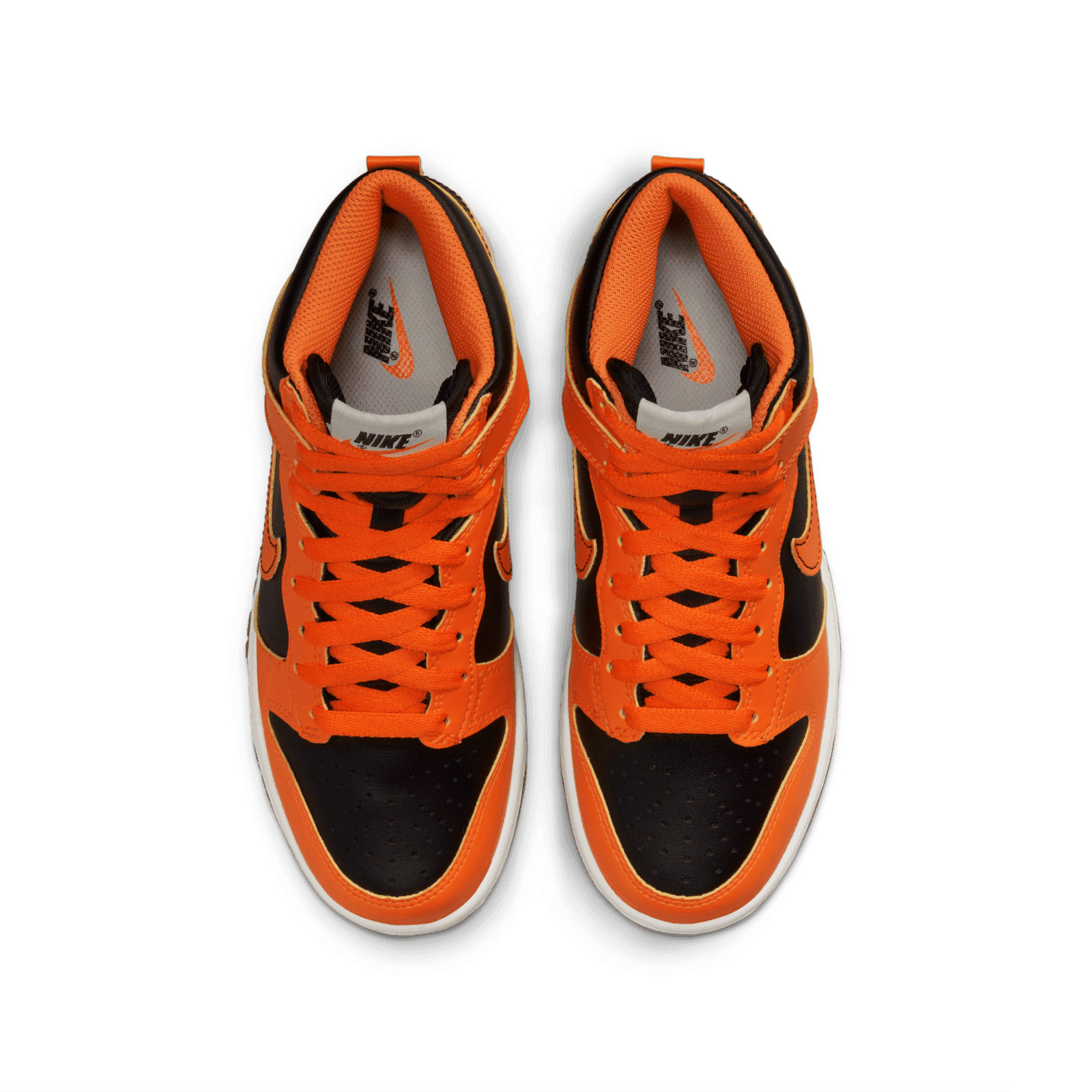 Nike Dunk High Black Safety Orange (GS) - DB2179-004