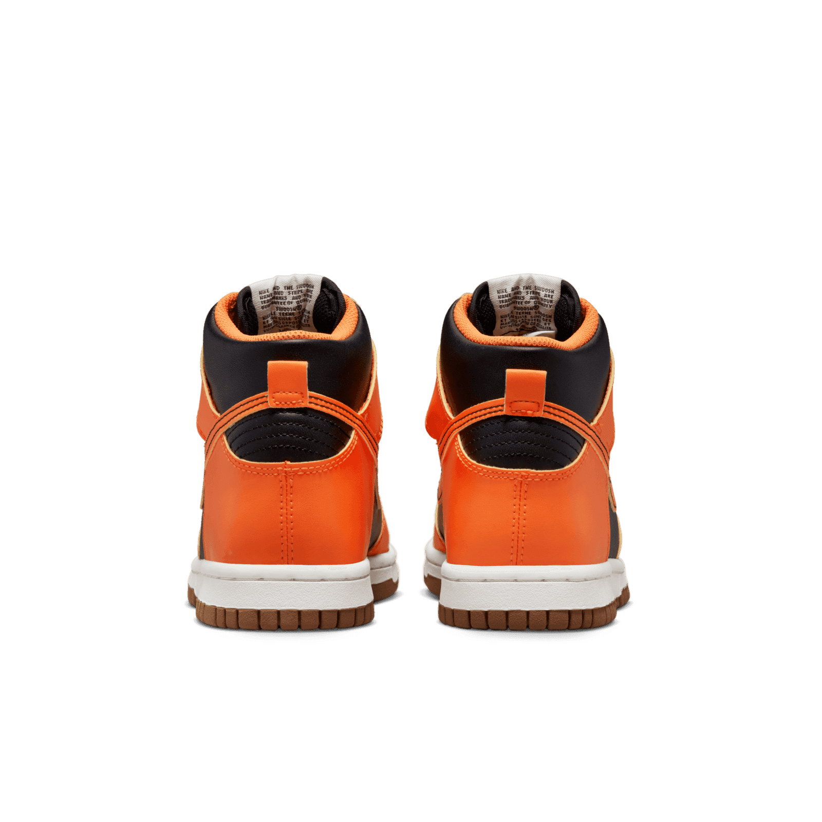 Nike Dunk High Black Safety Orange (GS) DB2179-004