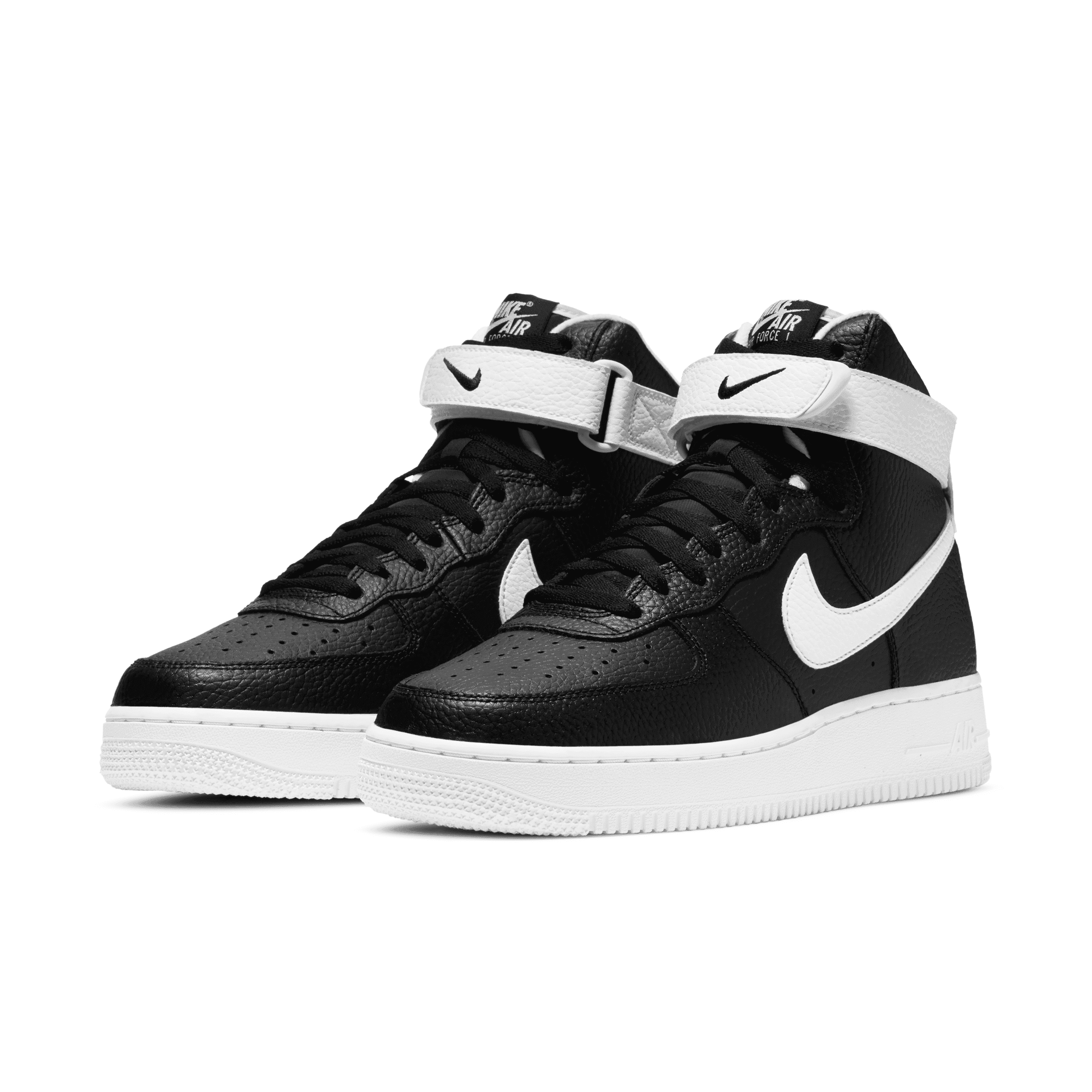 air force 1 high 07 black and white