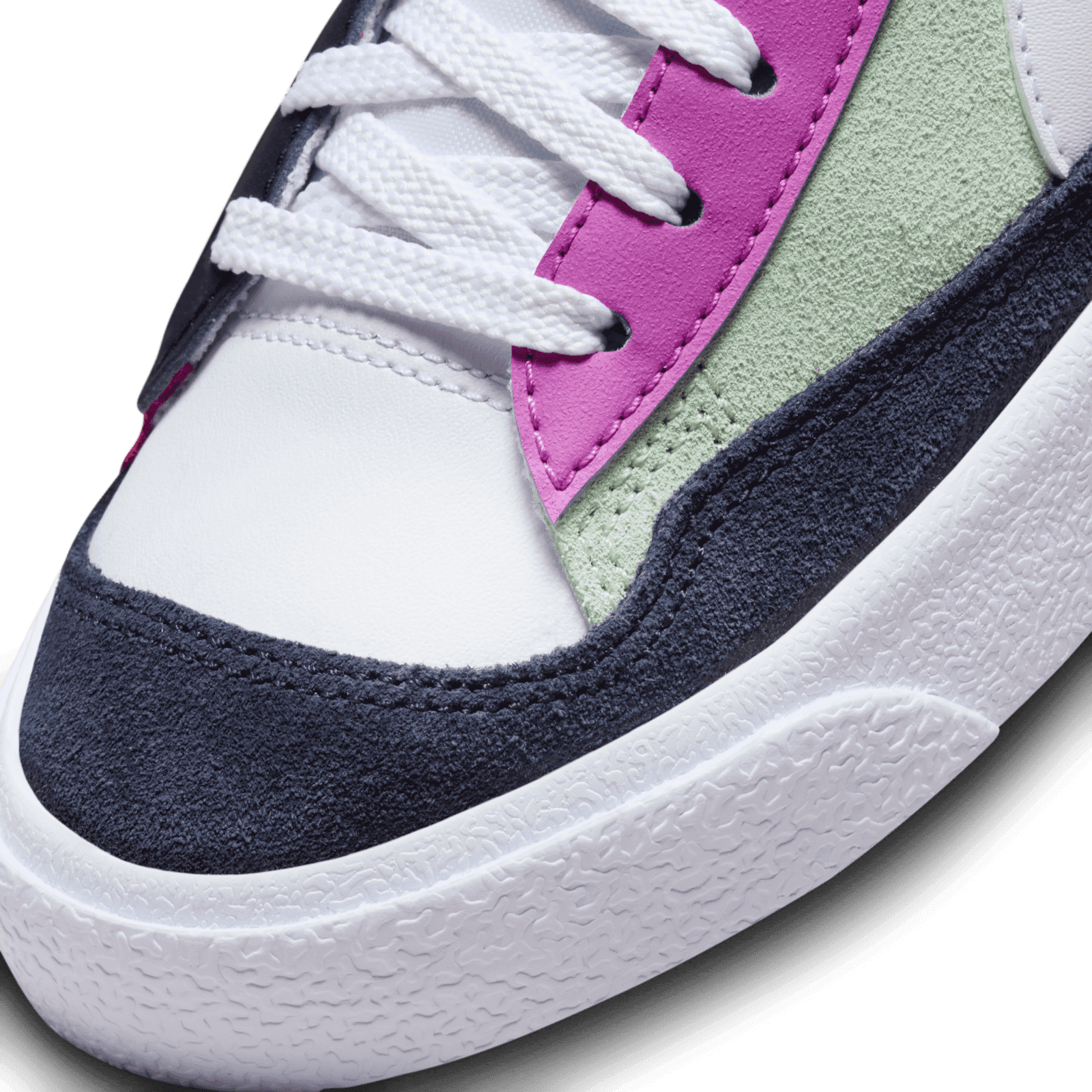 Nike Blazer SP Green White Varsity Purple Mens Athletic Sneaker Women main image 3
