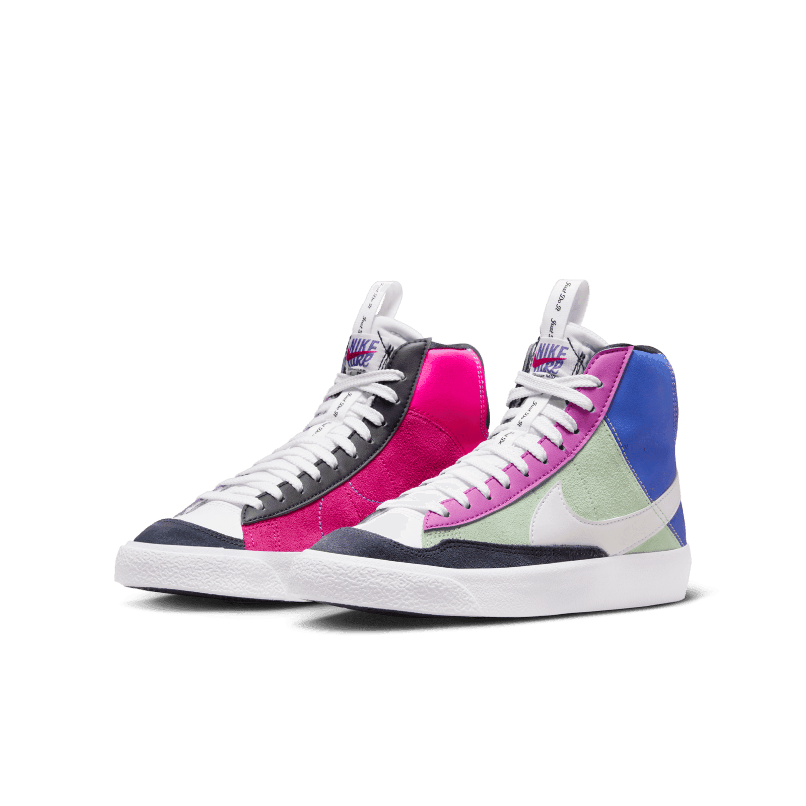 Nike Blazer Mid '77 GS 'Honeydew Ultramarine' - FB9125-500
