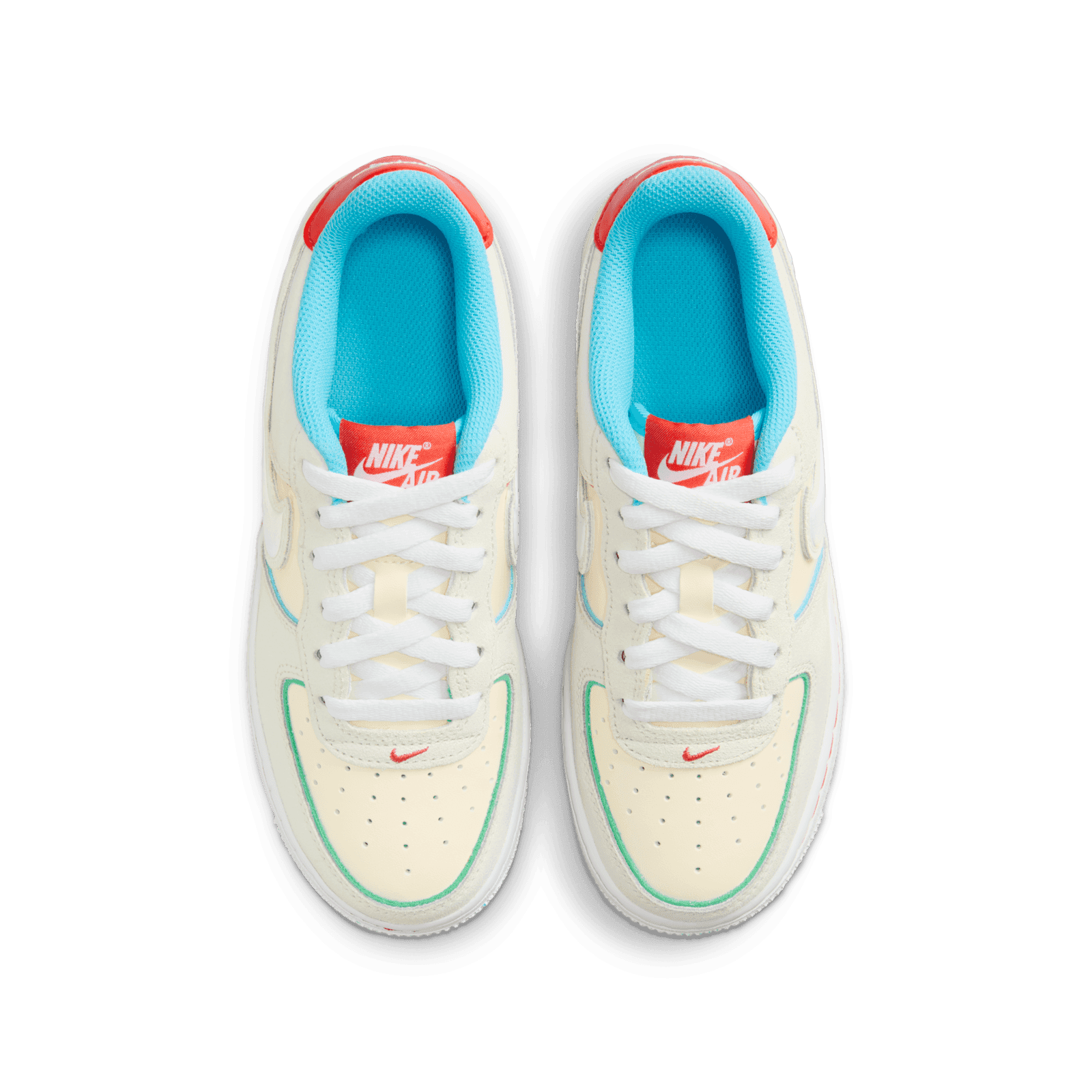 Nike Air Force 1 LV8 GS 'Holiday Cookies' - FQ8350-110