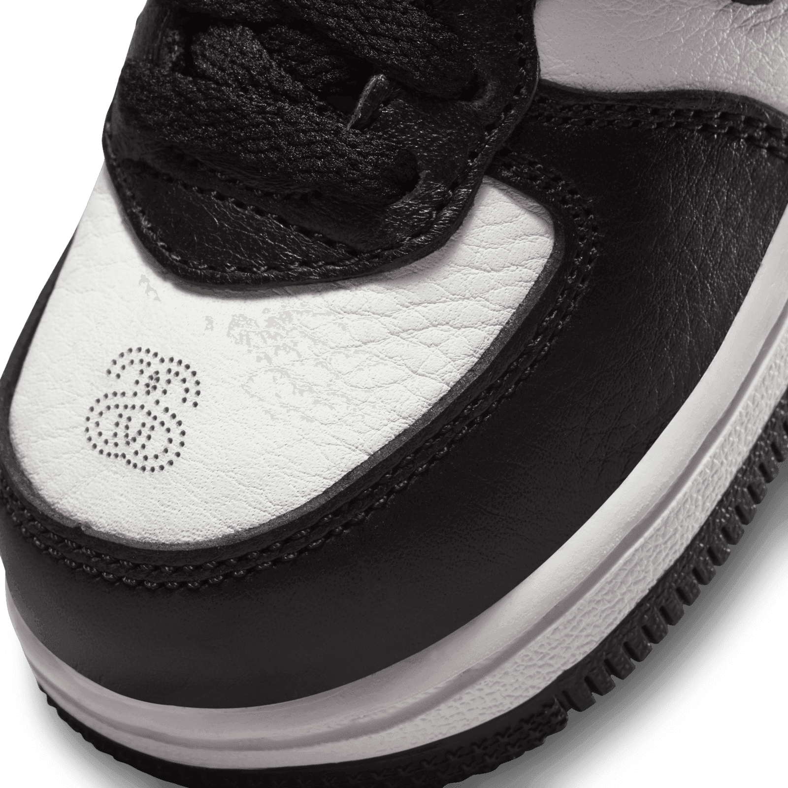 Nike Stussy x Air Force 1 Mid 'Black White' (TD) - DN4160-002