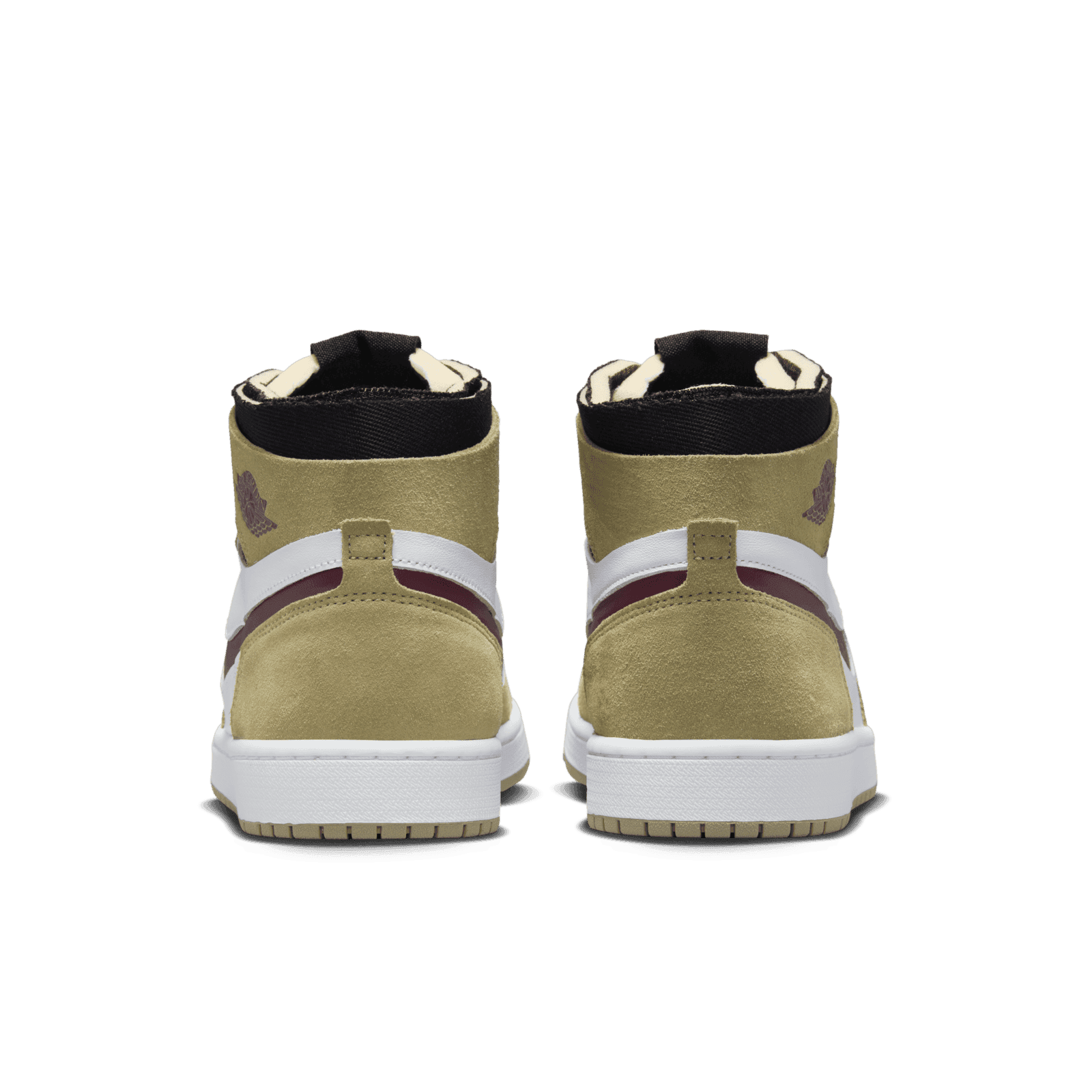 Jordan 1 High Zoom CMFT Neutral Olive Cherrywood Red