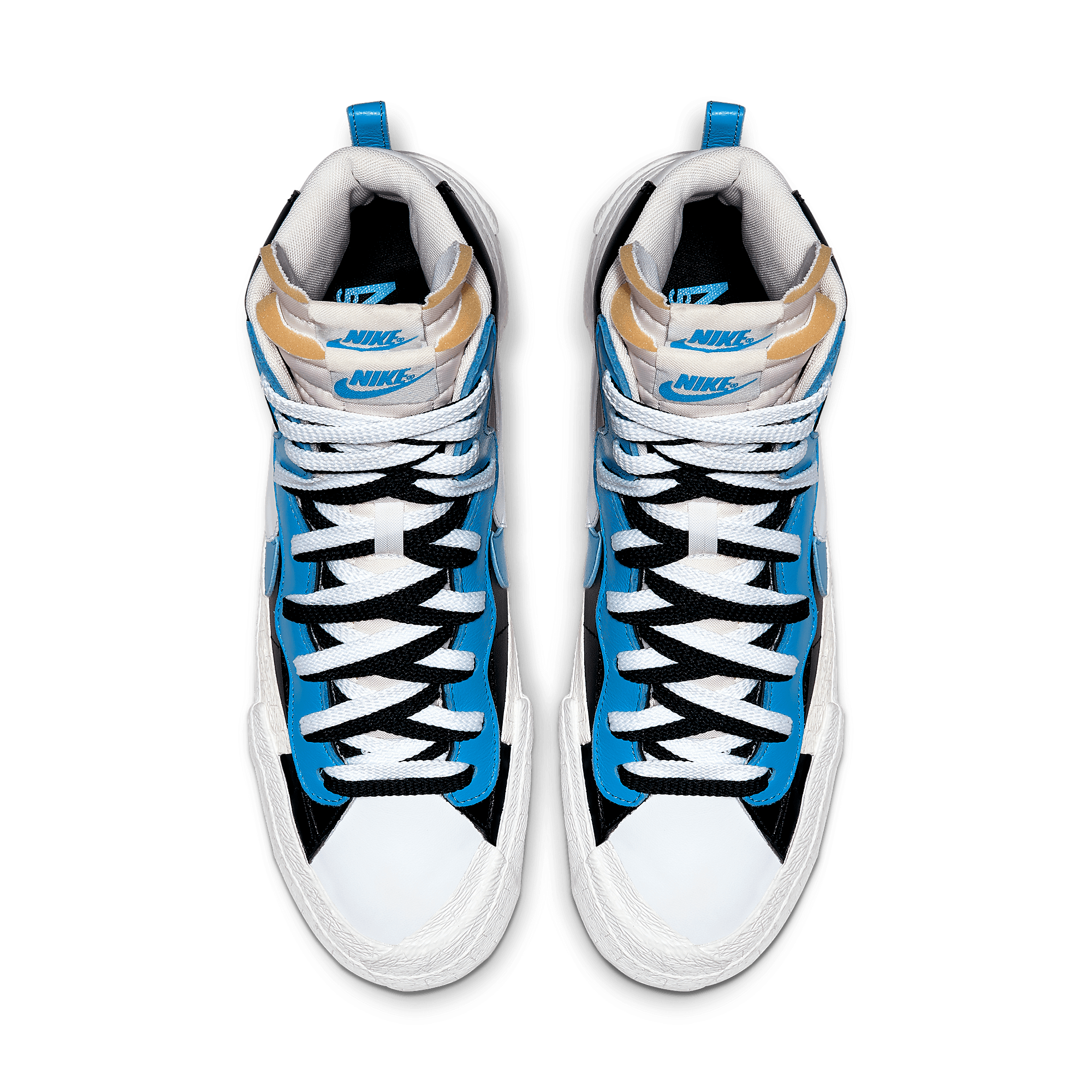 Sacai Blazer Blu Elettrico Nike Nike Sacai X Blazer Mid 