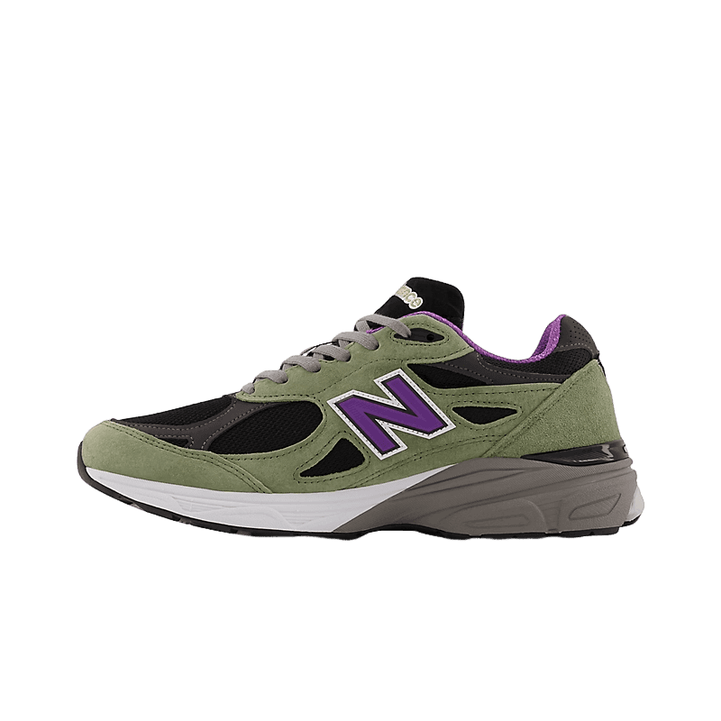 New Balance 990v3 Made In USA By Teddy Santis Green Purple - M990TC3