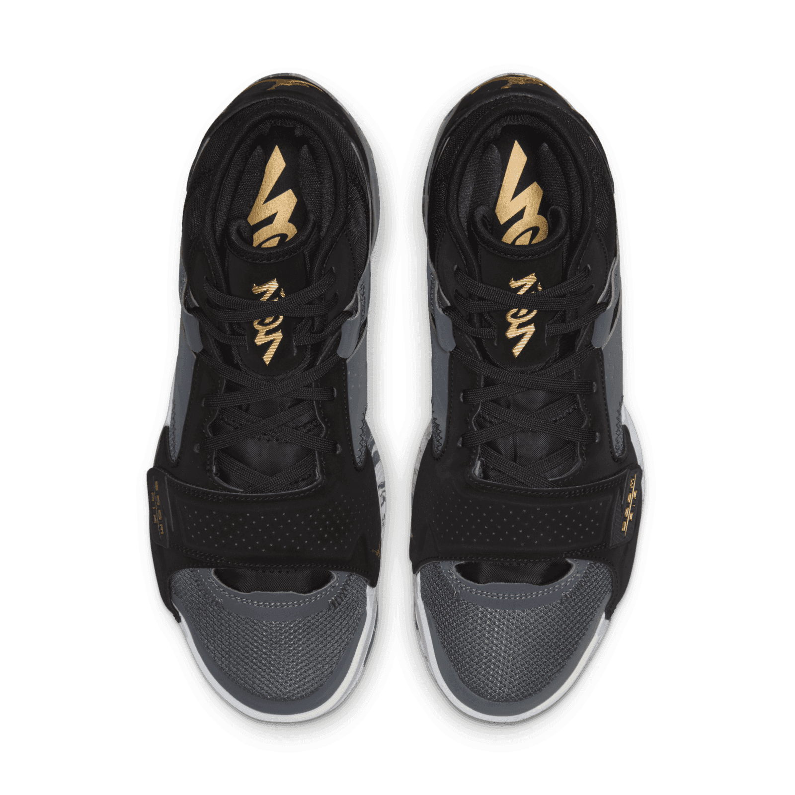 Jordan Zion 2 TB Black Metallic Gold - DQ7688-001 Raffles 