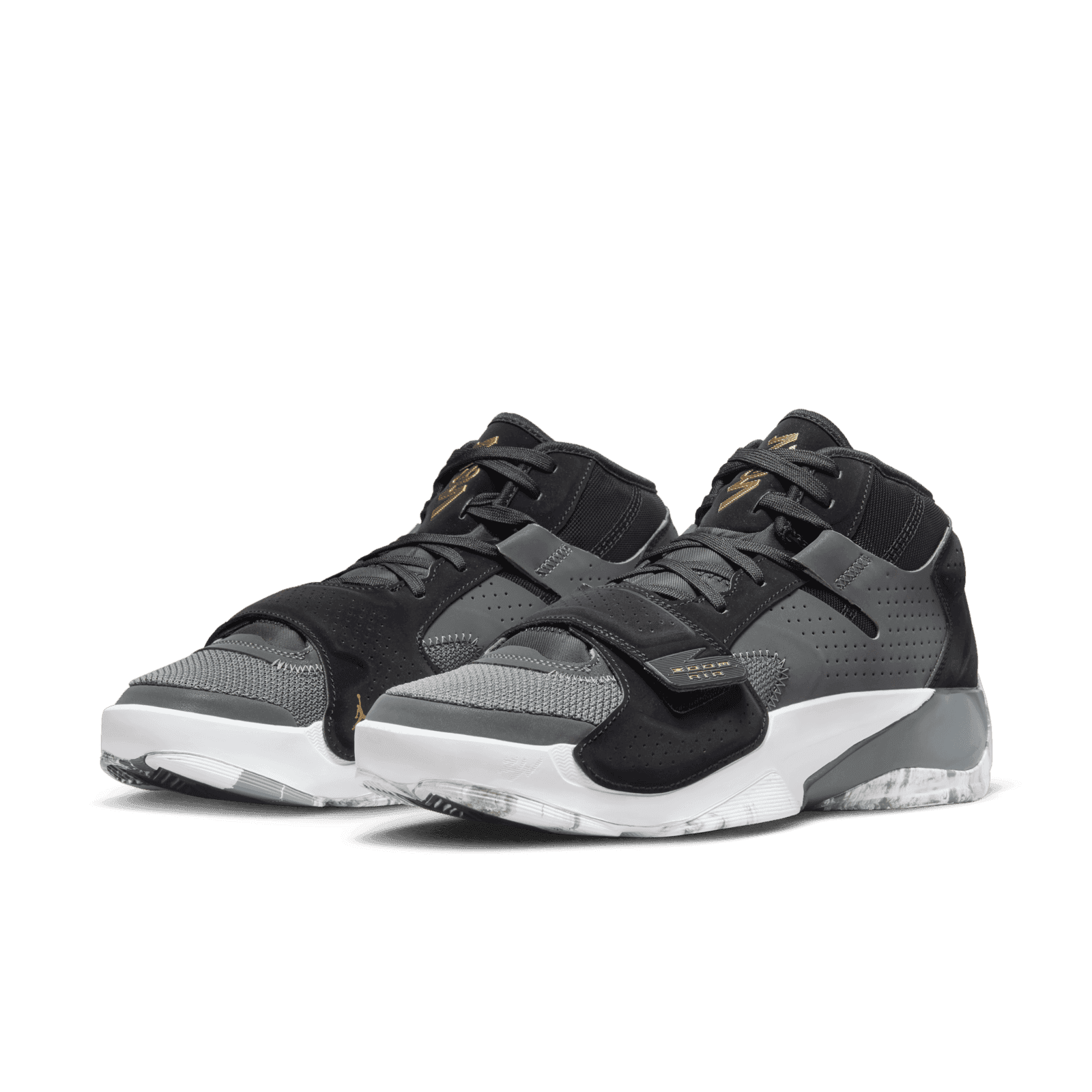 Jordan Zion 2 TB Black Metallic Gold - DQ7688-001 Raffles