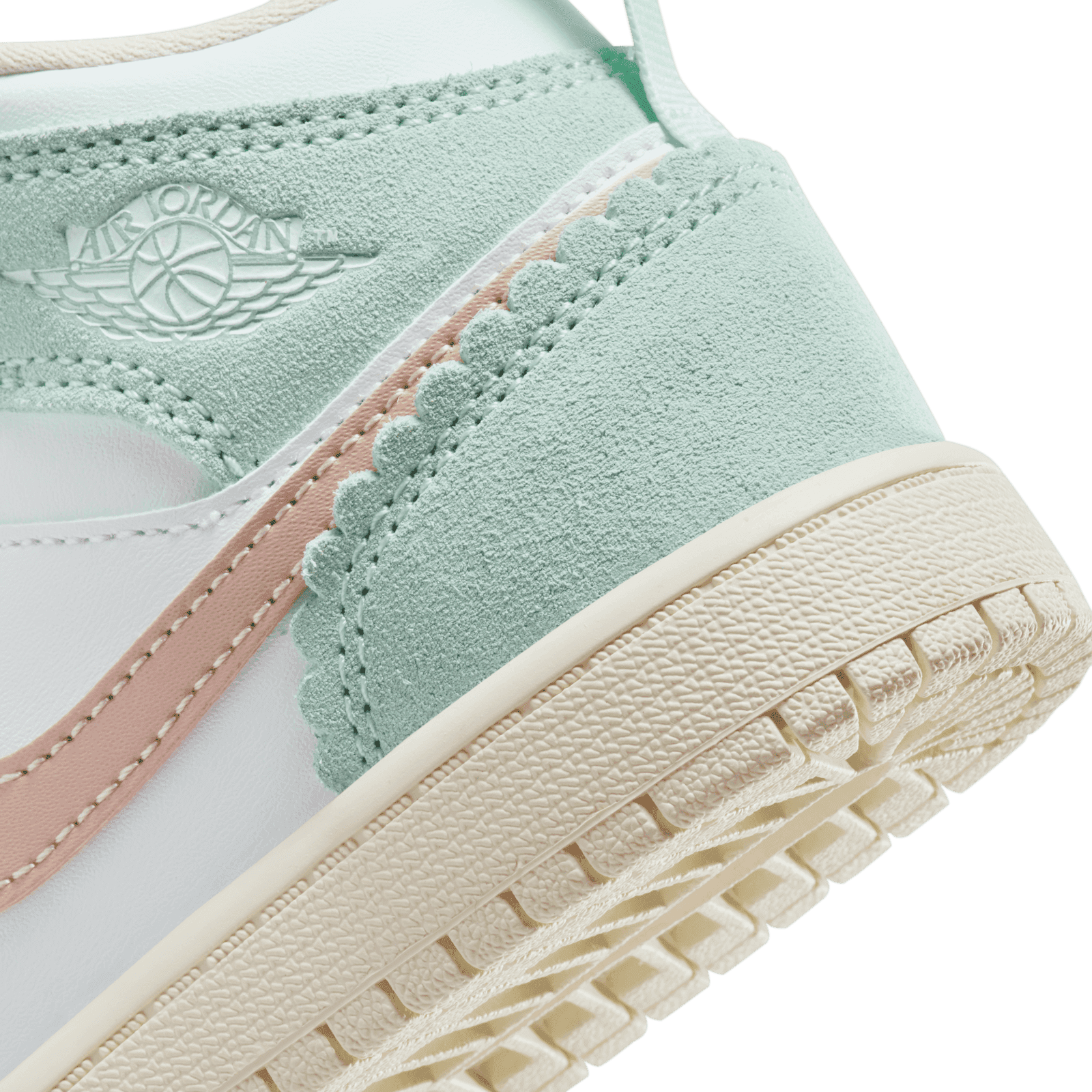 Air Jordan 1 Mid SE 'Scalloped Edge' (PS) - DZ5359-100