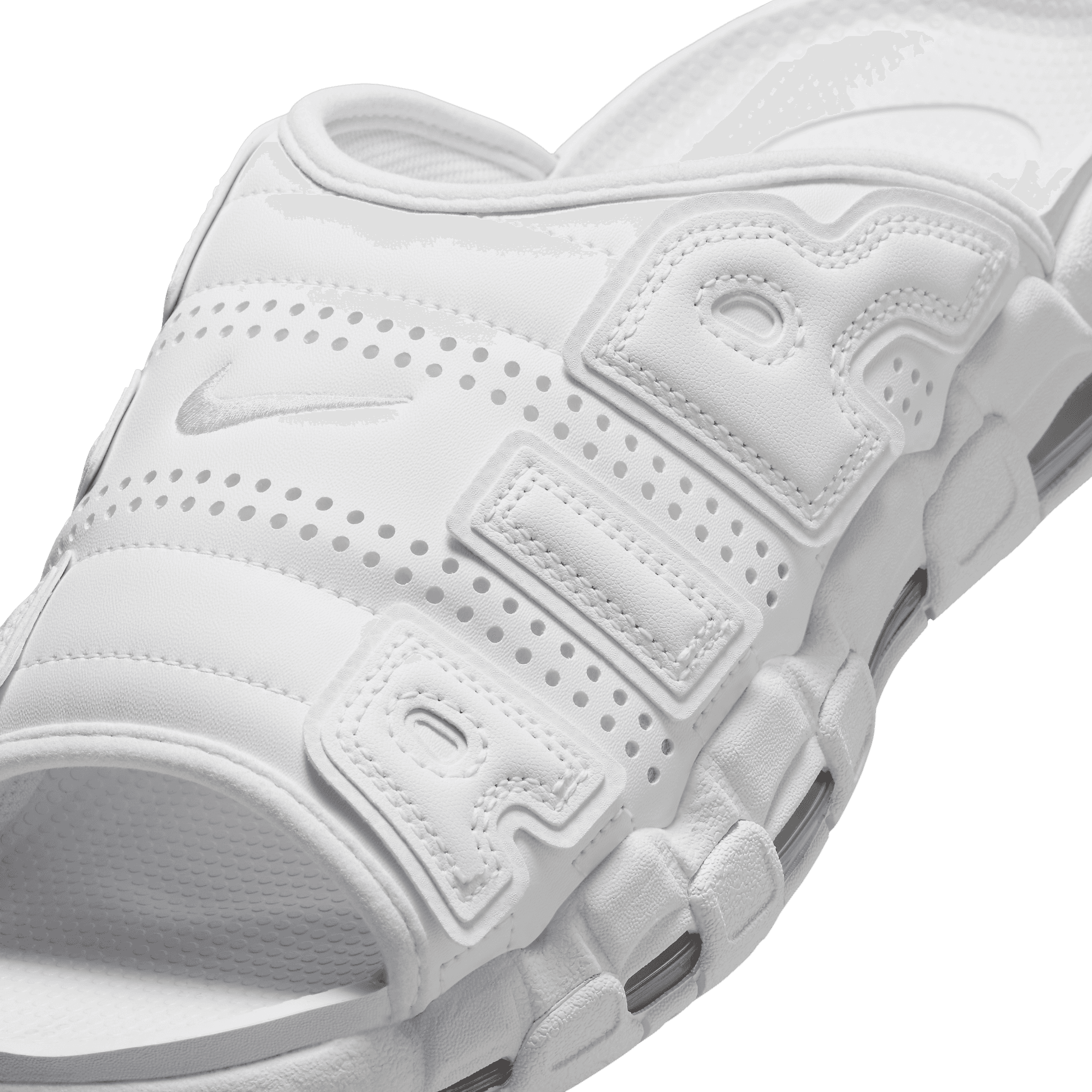 Nike Air More Uptempo Slide Triple White - FD9883-101 Release Info