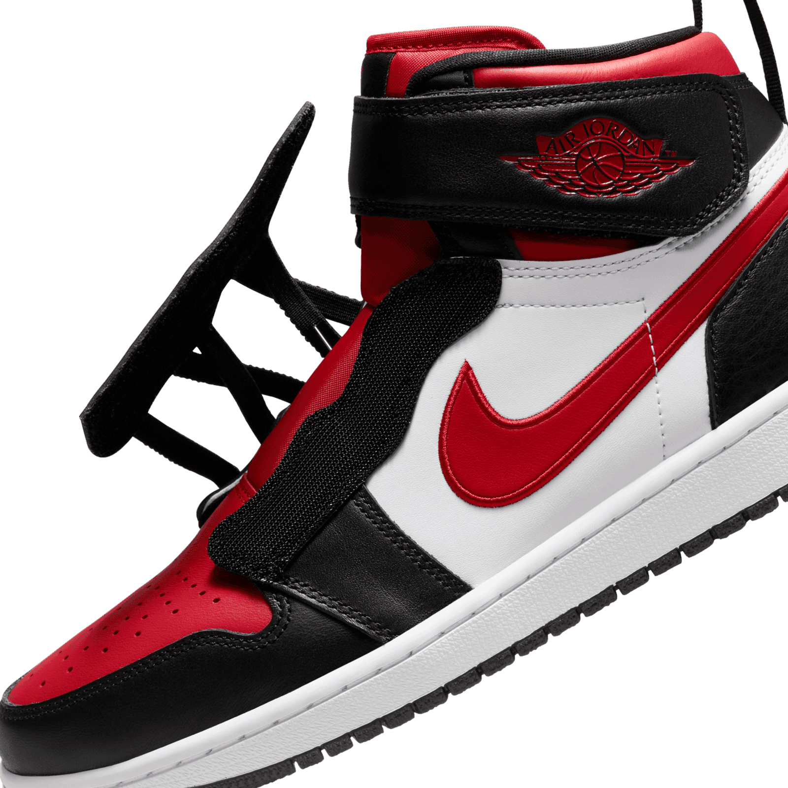 Jordan 1 High Flyease Black Fire Red - CQ3835-061 Raffles & Where