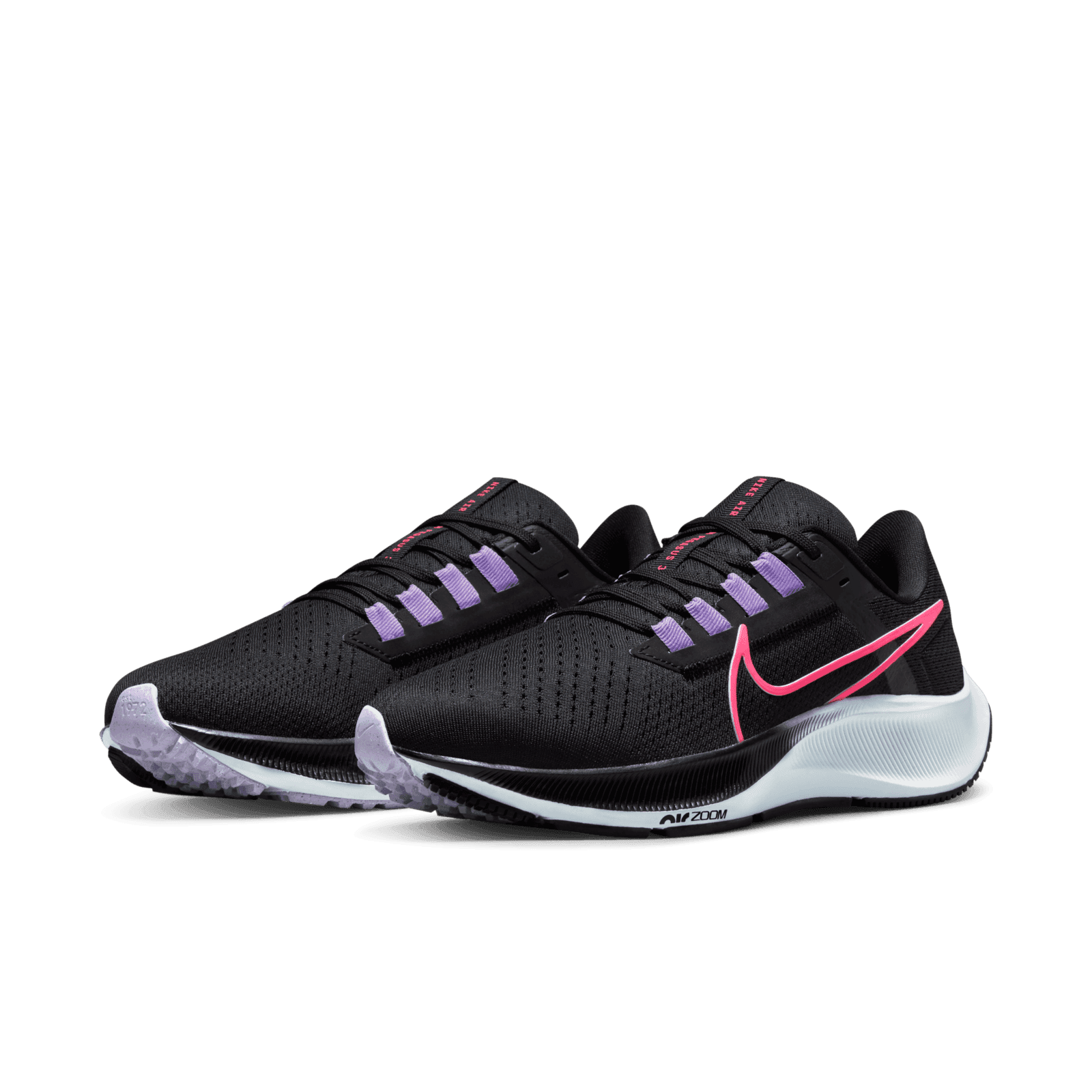 Nike Air Zoom Pegasus 38 'Black Hyper Pink' (W) - CW7358-003