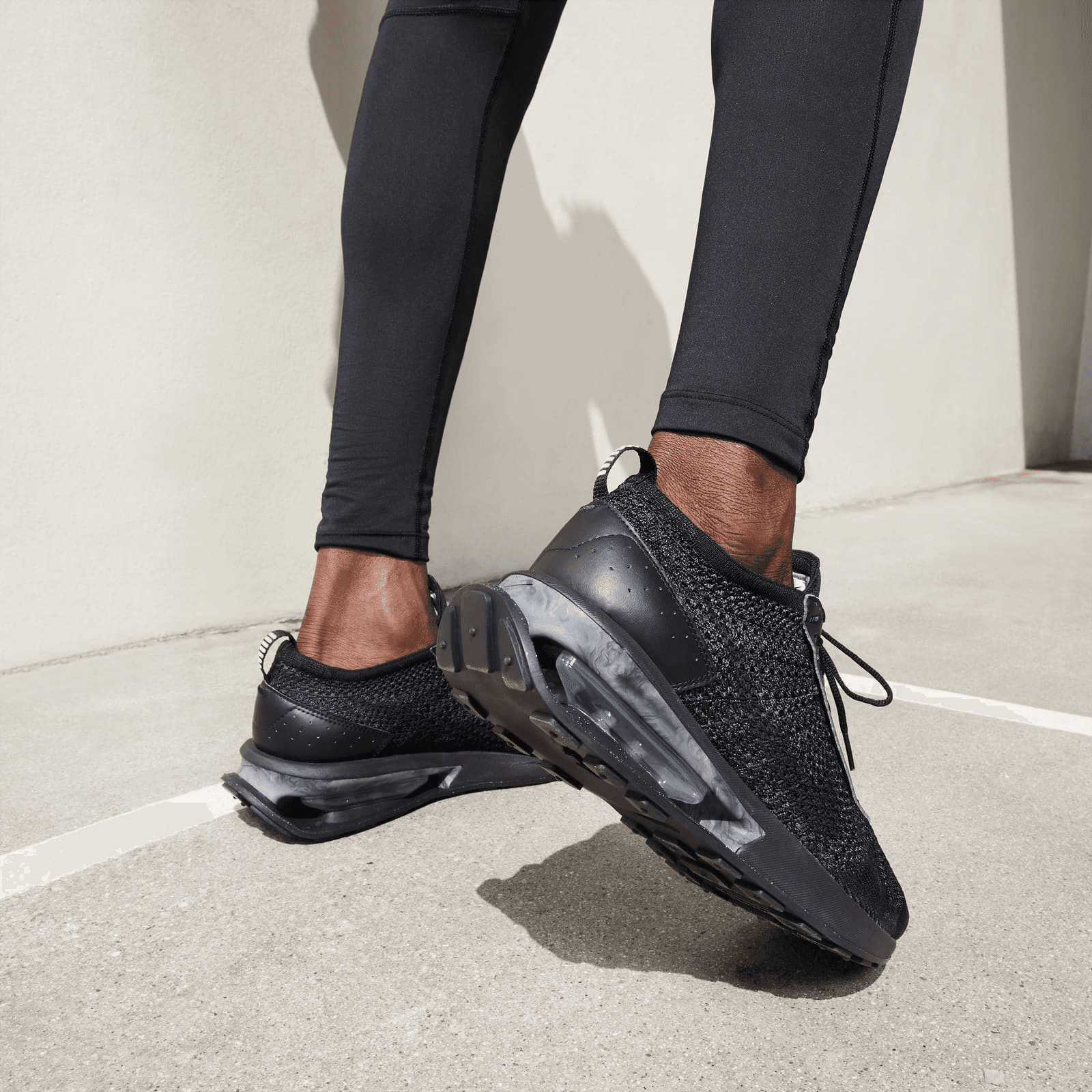 Nike Air Max Flyknit Racer Triple Black - FD2764-001 Release 