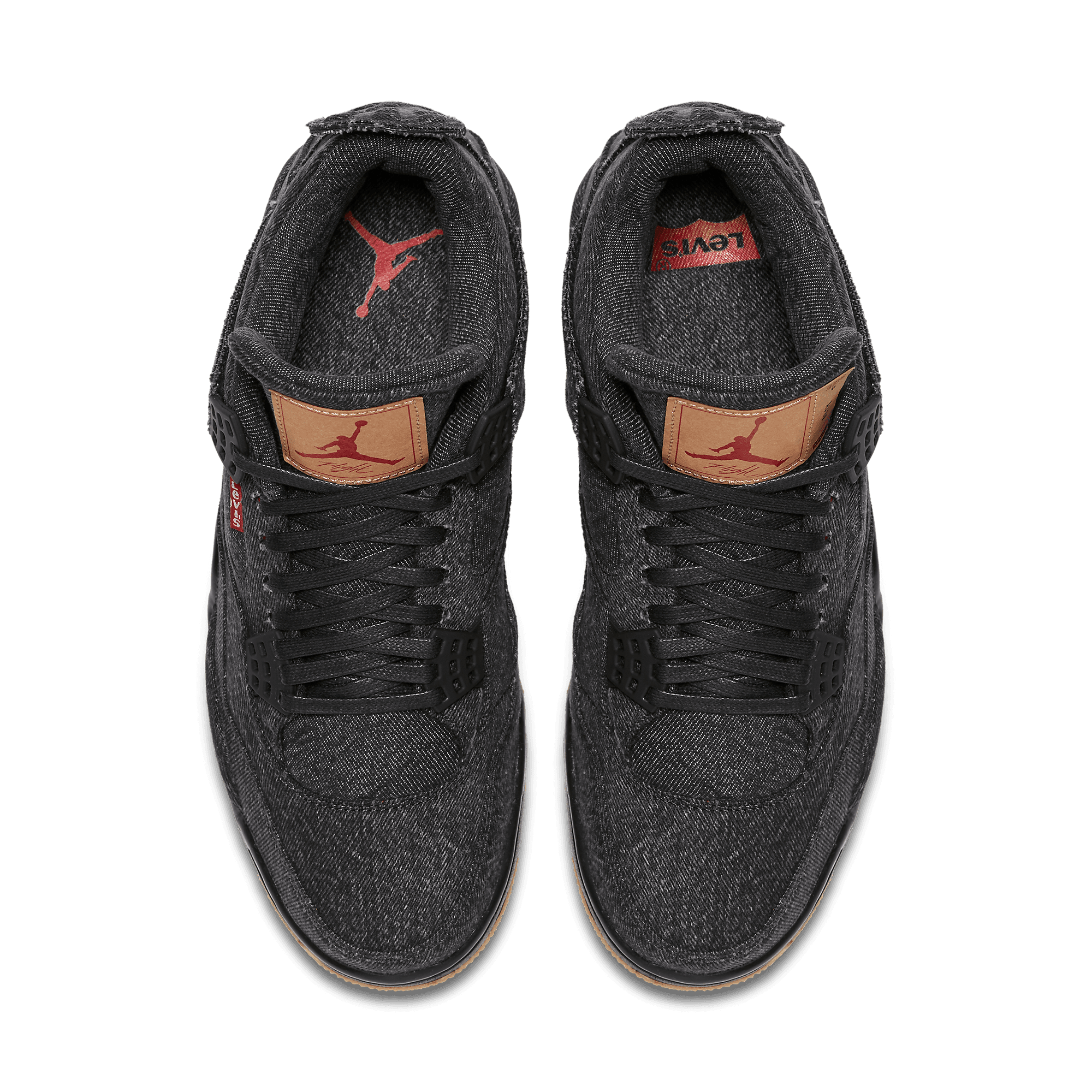 靴 Jordan4 Retro Levi's Black (Levi's Tag) Air Jordan 4 Retro Levi's Black (GS) Blank Tag Brand New | eBay