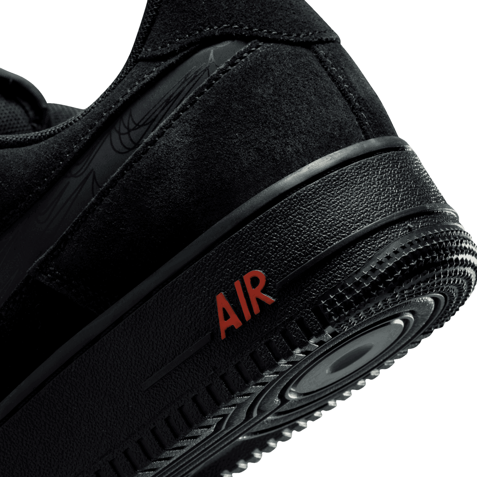 Nike Air Force 1 Low Black/Orange DZ4514-001