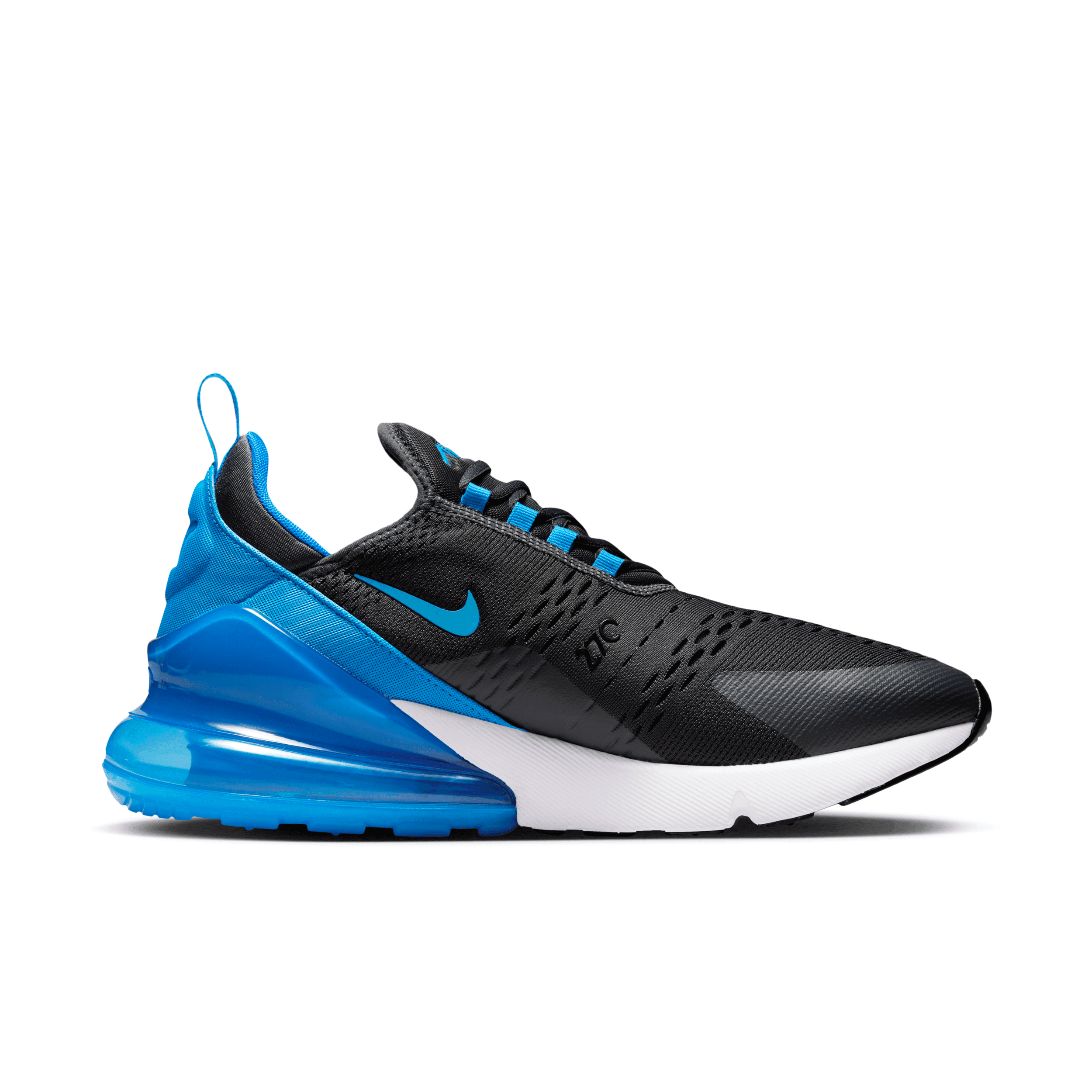 womens nike air max 270 black and blue