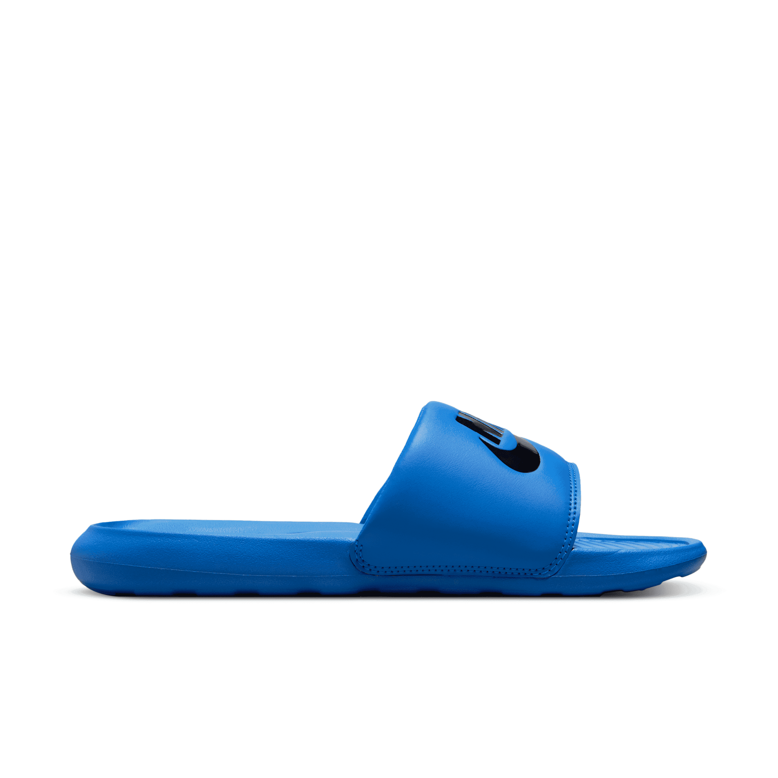 NIKE VICTORI ONE SHOWER SLIDE BRIGHT ROYAL BLUES NEONS YELLOW WATERPROOF Nike Slide Victori One Shower - Game Royal/White main image 4