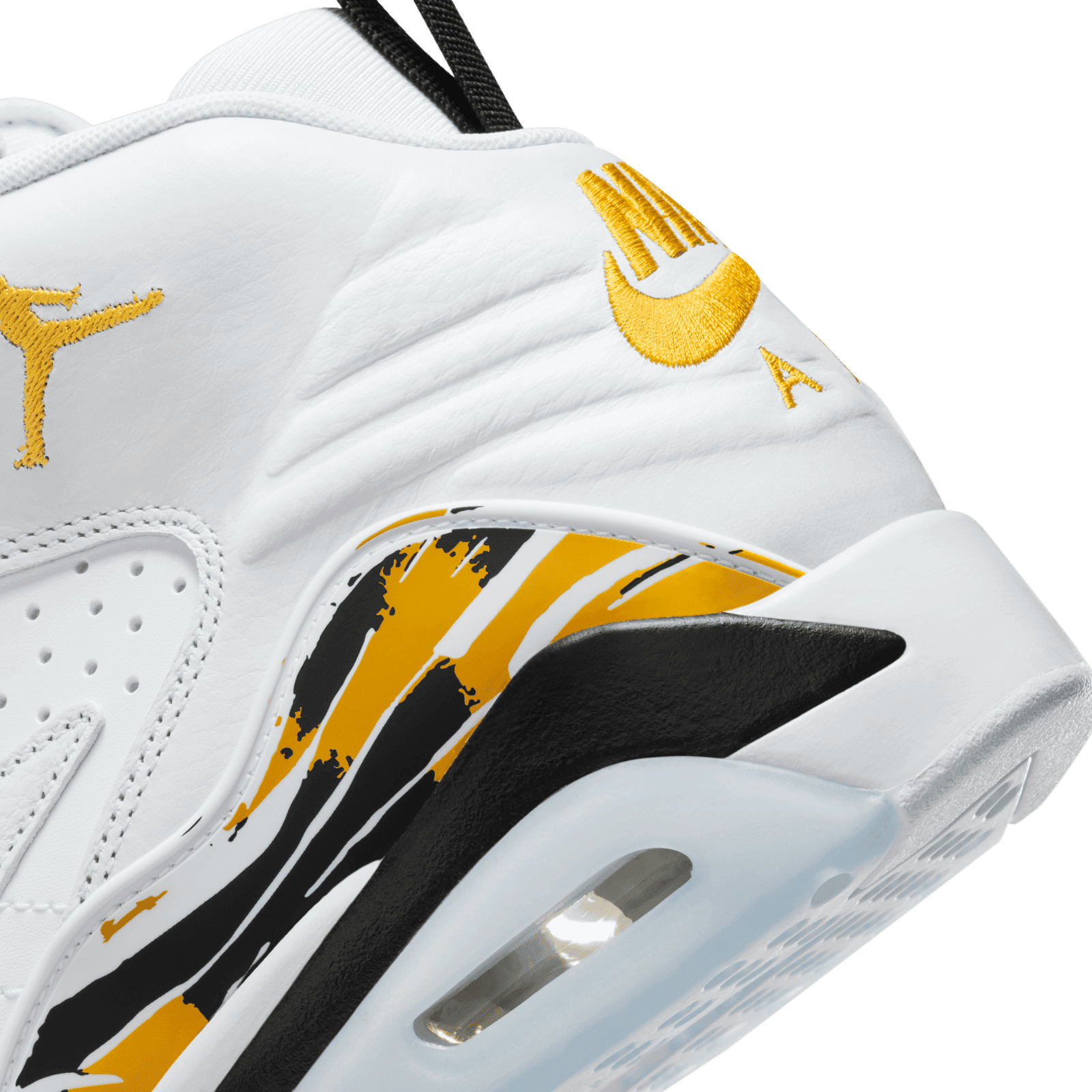 シューズ(男性用) NIKE JORDAN MVP WHITE/YELLOW OCHRE-BLACK Jordan Jumpman MVP White Black Yellow Ochre (PS) - DZ5578