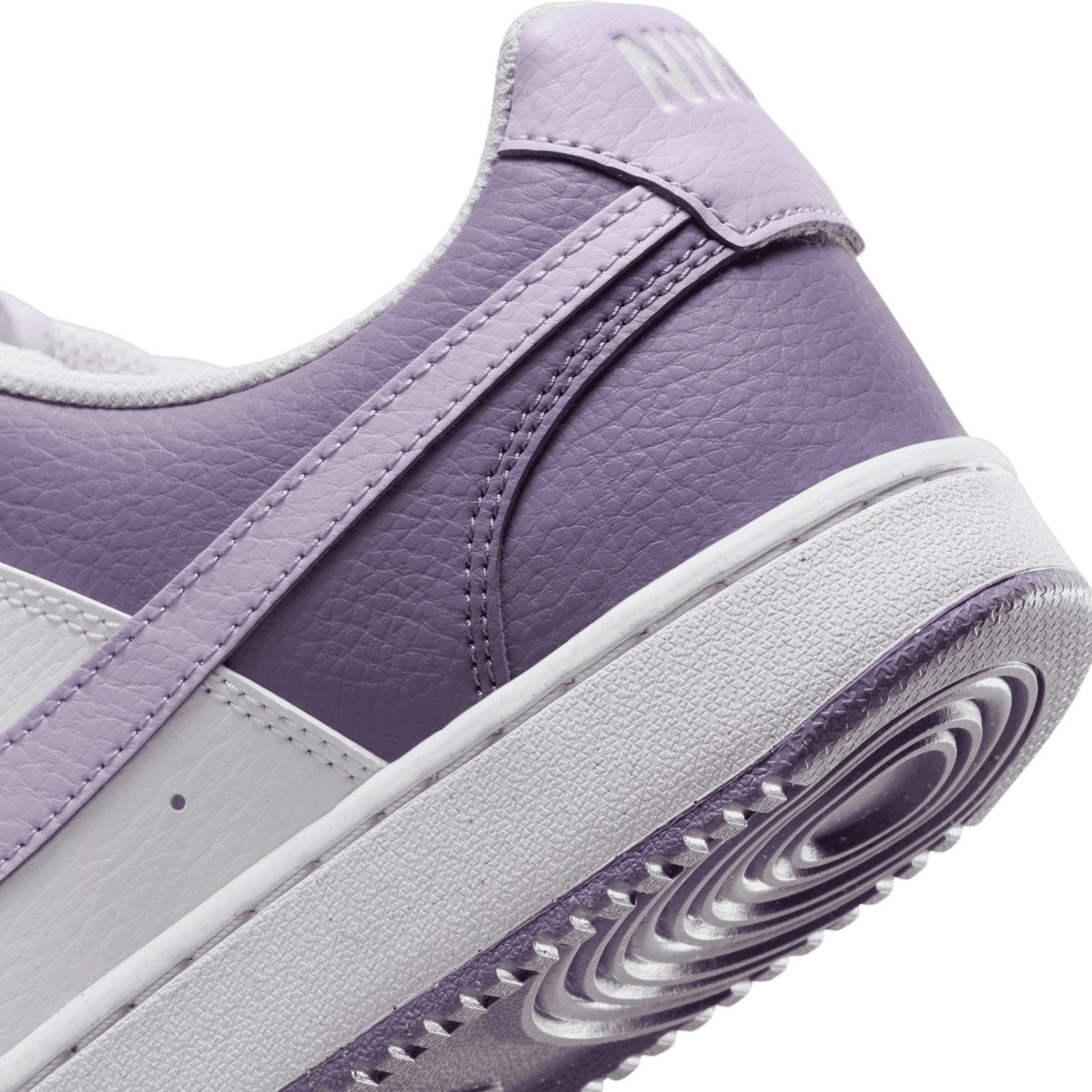 New with Damaged Box Men\'s Nike Court Vision Lo Cream/Purple Size 13 Nike Court Vision Low Men main image 4