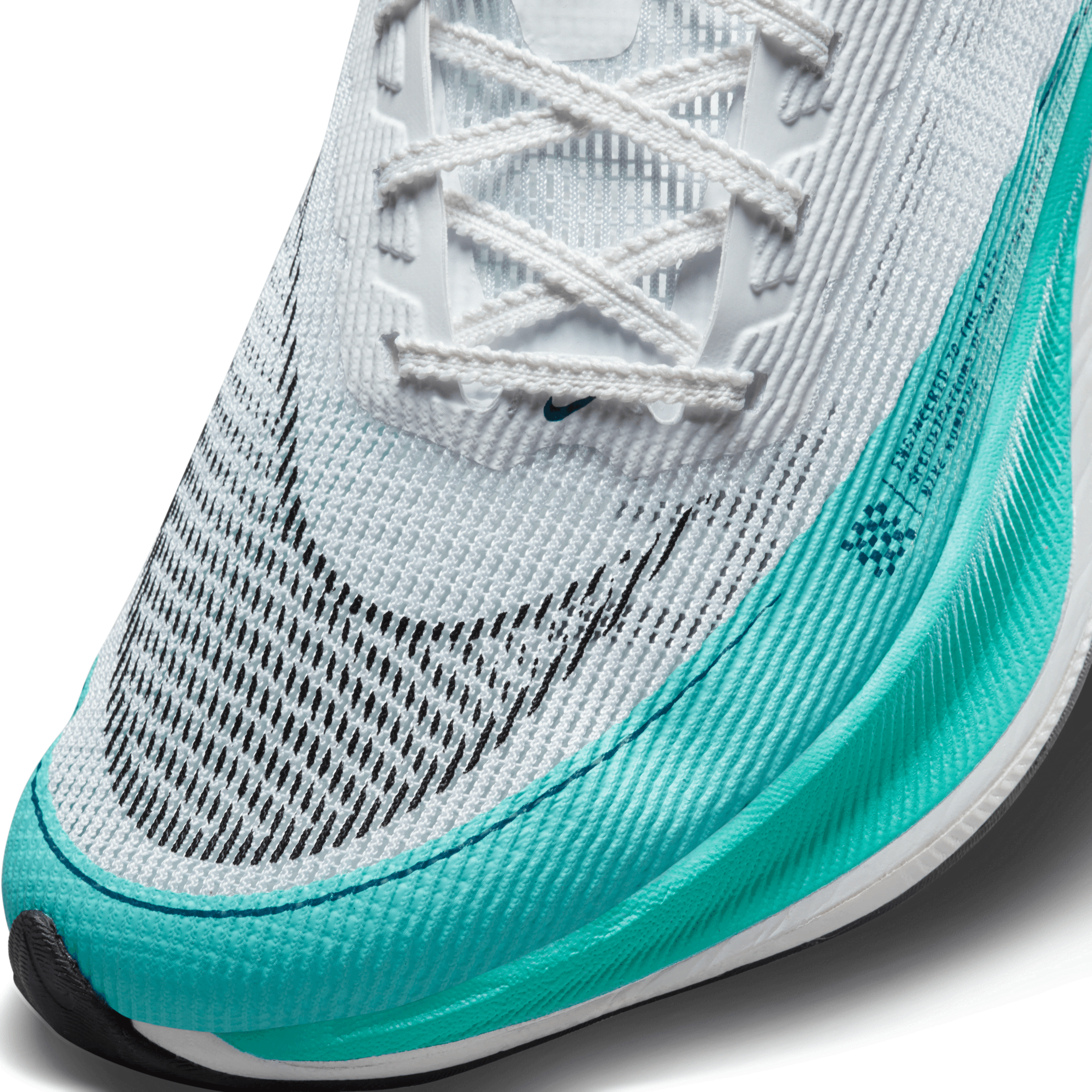 Nike ZoomX Vaporfly Next% 2 'White Aurora Green' (W) - CU4123-101