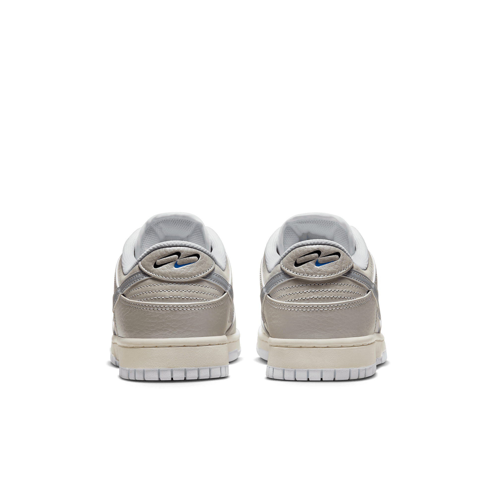 This Nike Dunk Low Gets A Metallic Silver Coating