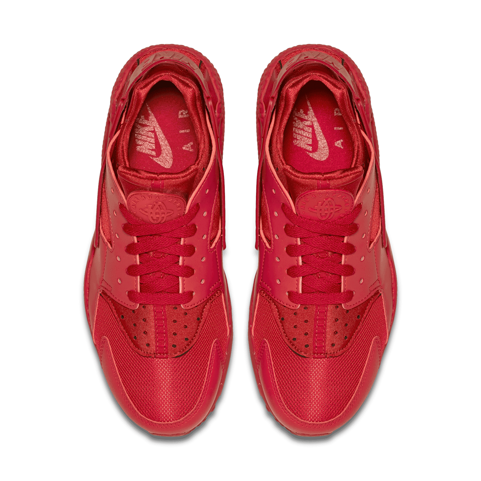 Nike Air Huarache Triple Red Sneakers Mens Size 14 Running Athletic 318429-660 NIKE AIR HUARACHE TRIPLE RED SHOES SIZE 12 MENS 318429-660  main image 2