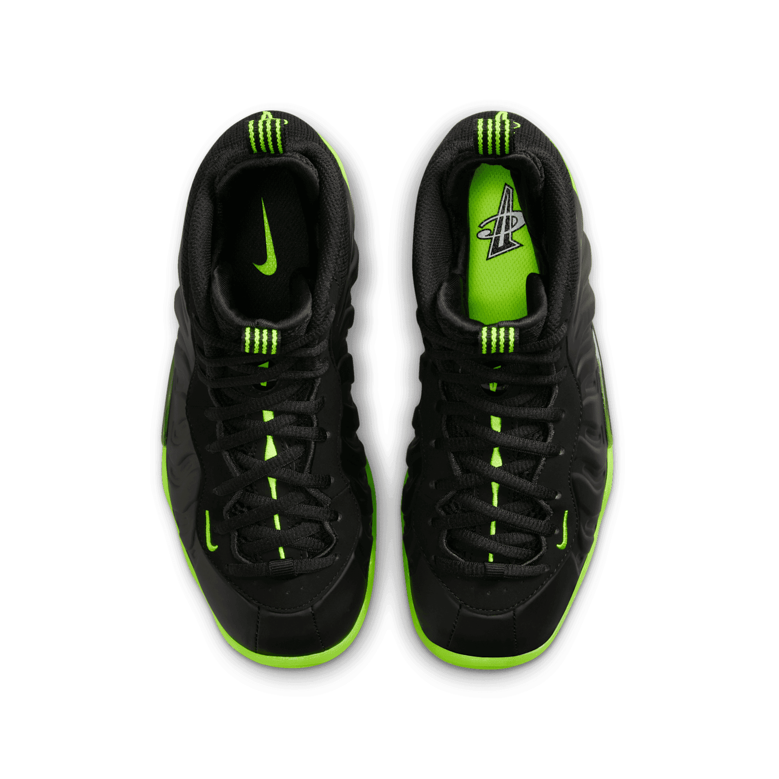 Nike Little Posite One Black Volt (GS) - HF0977-001 Nike Little Posite One Black Volt (GS) - HF0977-001