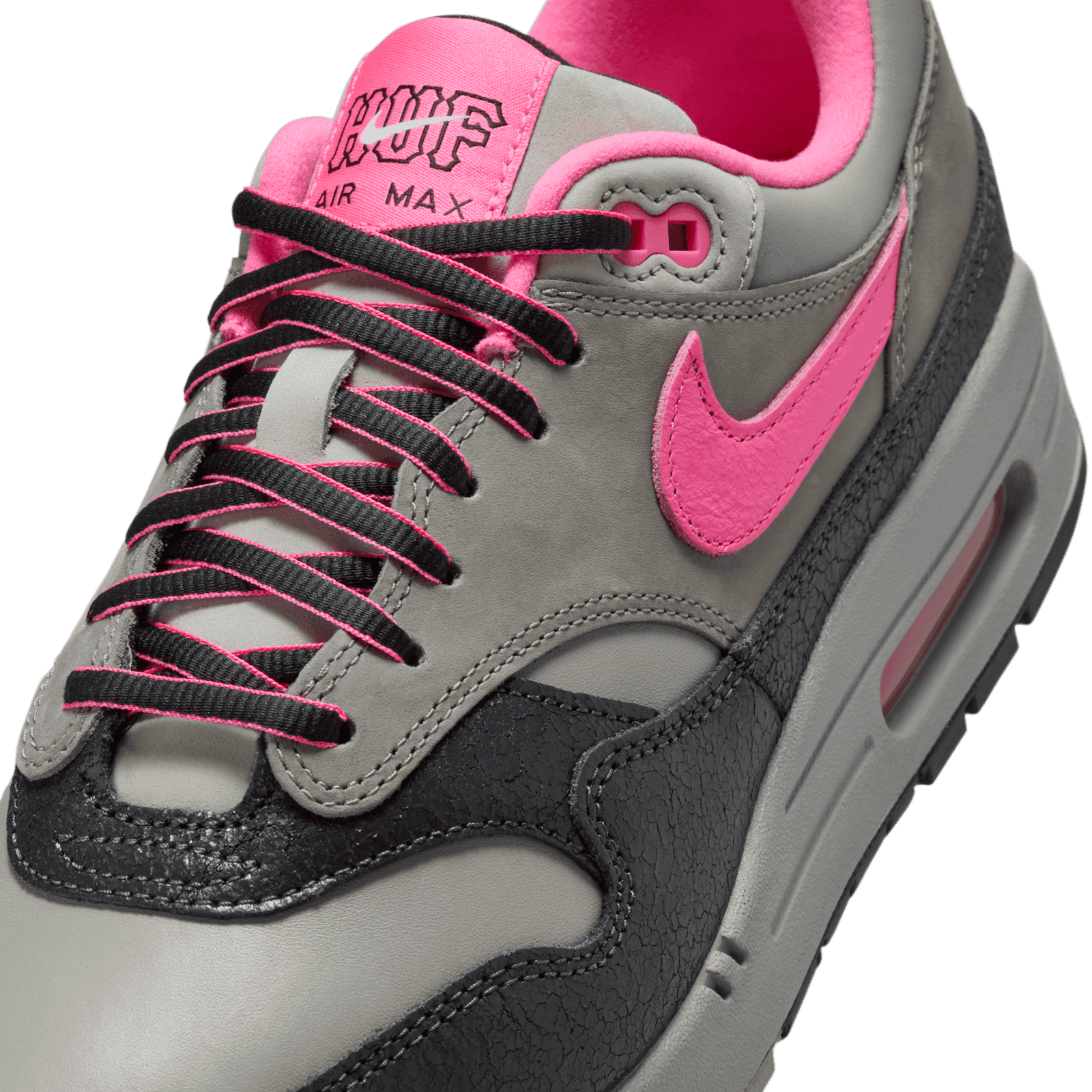 HUF × Nike Air Max 1 Anthracite/Pink Pow Nike Air Max 1 HUF Anthracite Pink Pow - HF3713-003