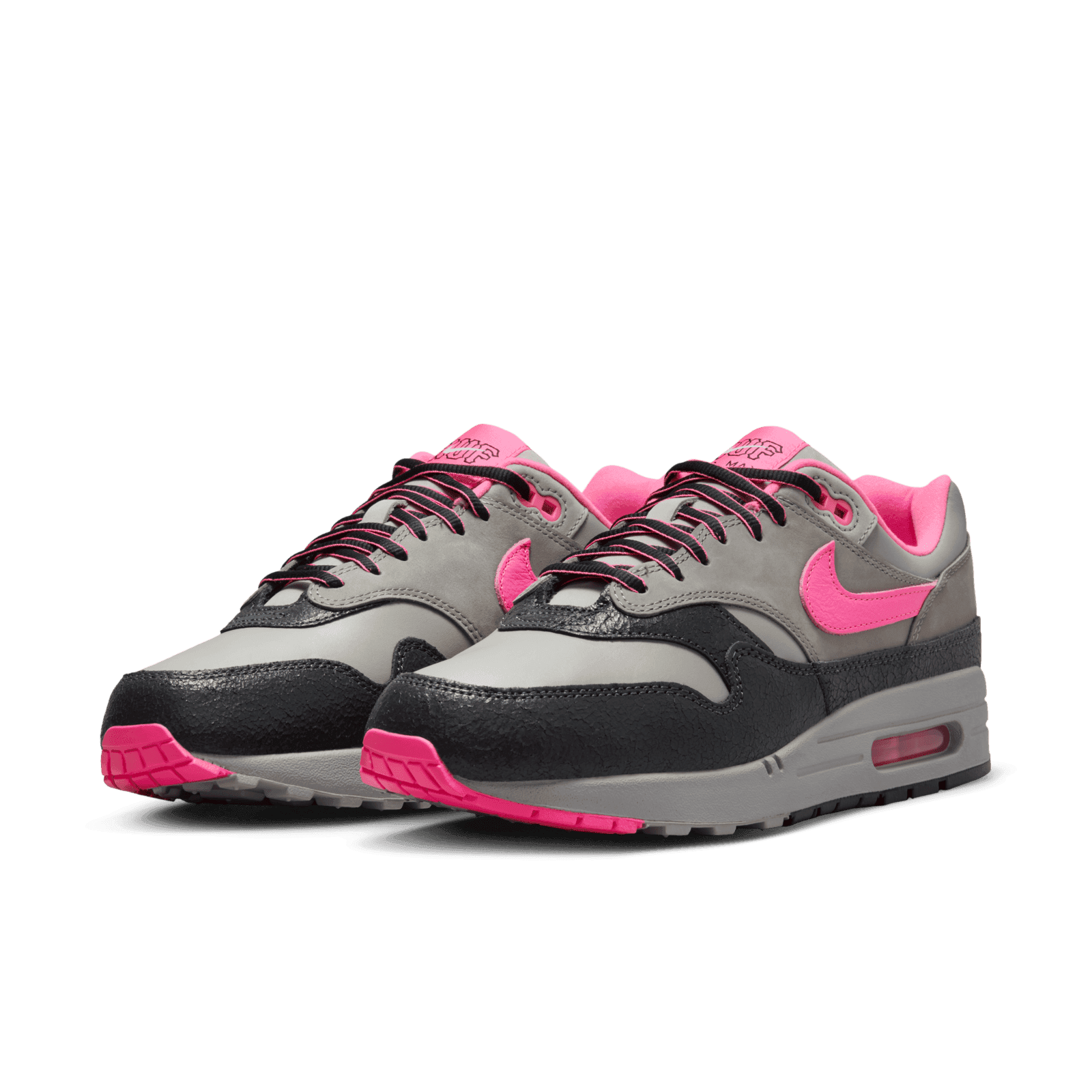 HUF × Nike Air Max 1 Anthracite/Pink Pow Nike Air Max 1 HUF Anthracite Pink Pow - HF3713-003