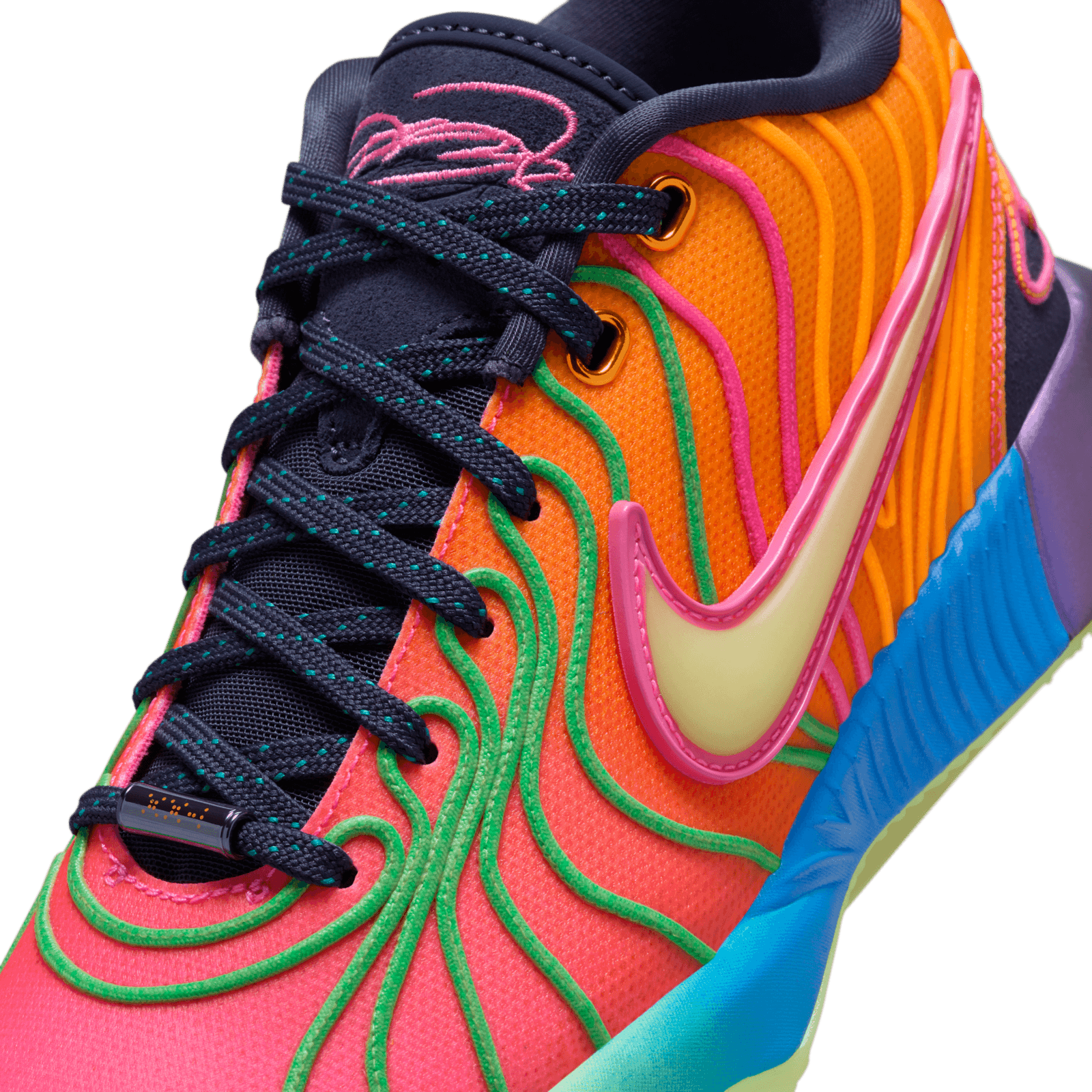 Nike LeBron 21 Optimistic Multi-Color (GS) - HF6819-400