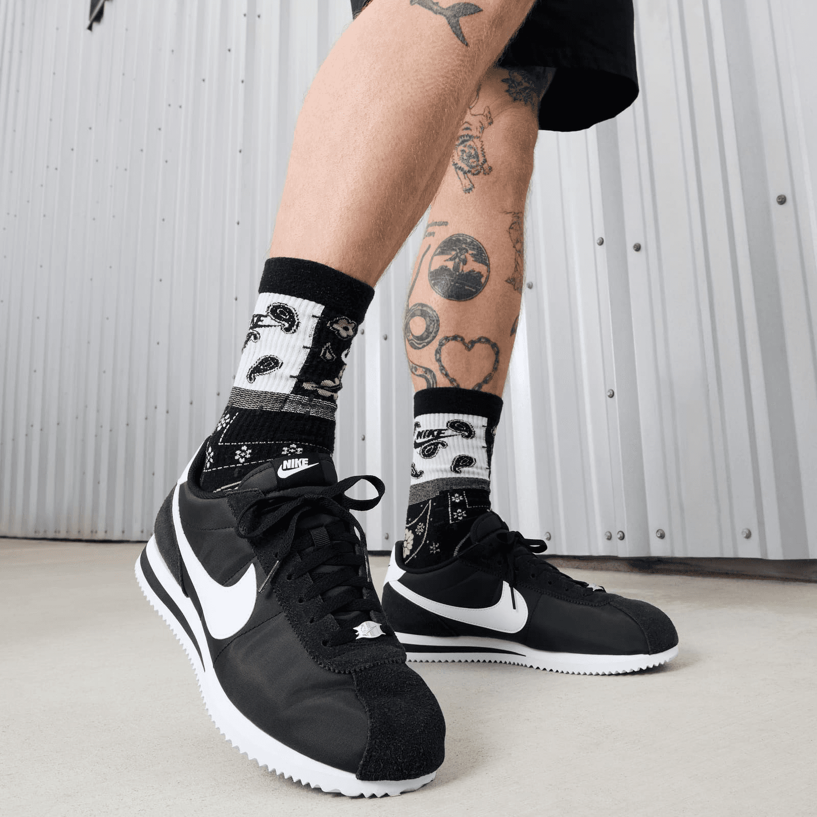 Nike Cortez TXT 'Black White' - HF0263-001 Raffles & Where to Buy