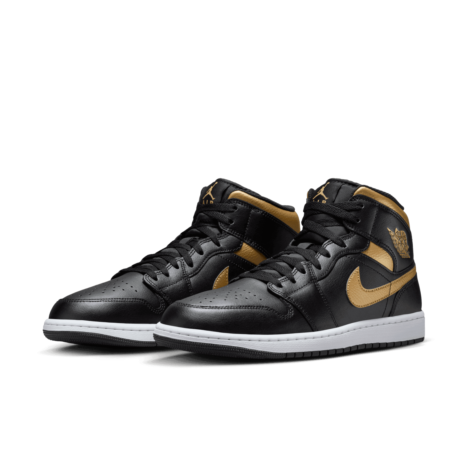 アメフトスパイク JORDAN メタリックゴールド・ブラック　サイズ26.5 Air Jordan 1 Mid Black Gold - DQ8426-071 Raffles & Where to Buy