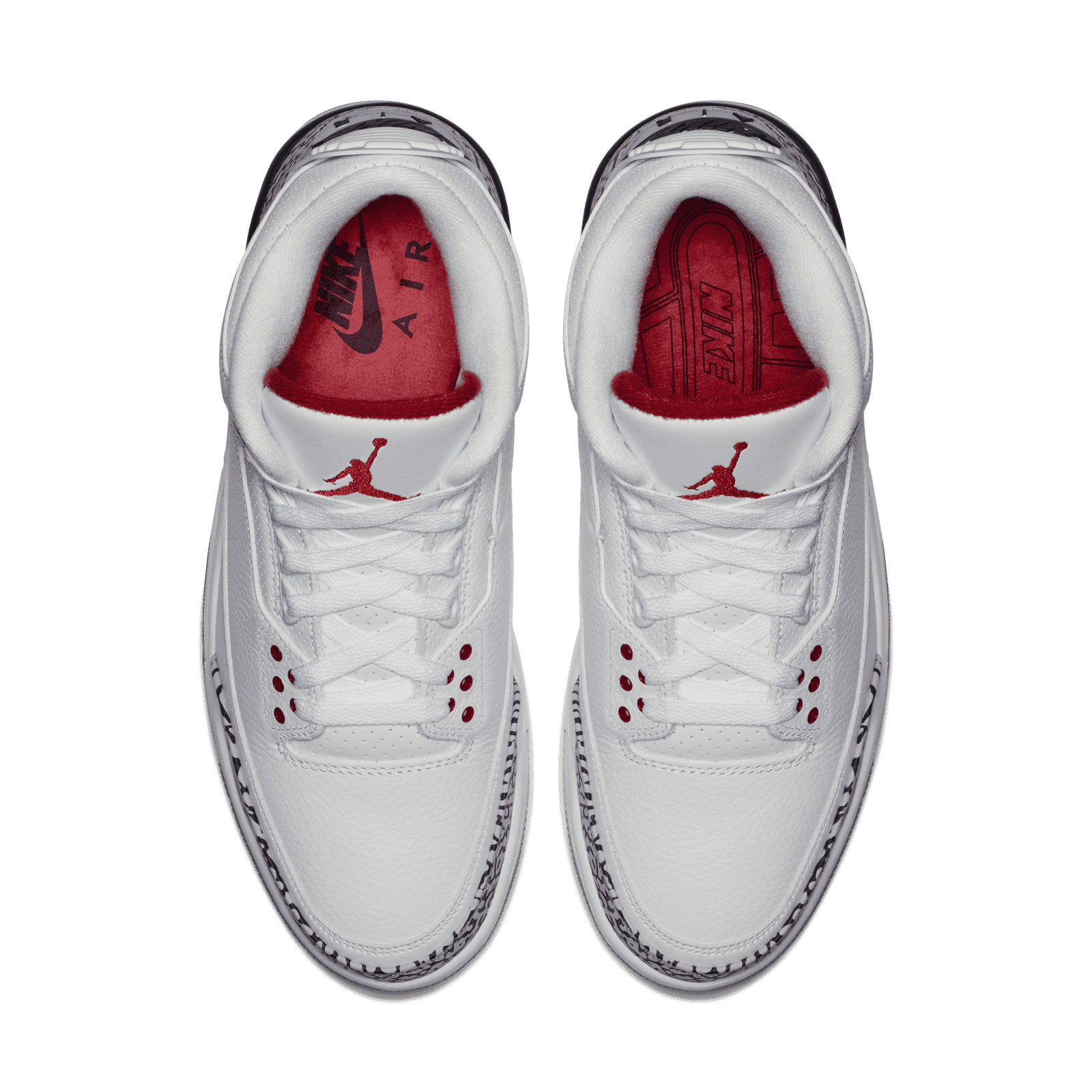 jordan 3 white cement free throw line