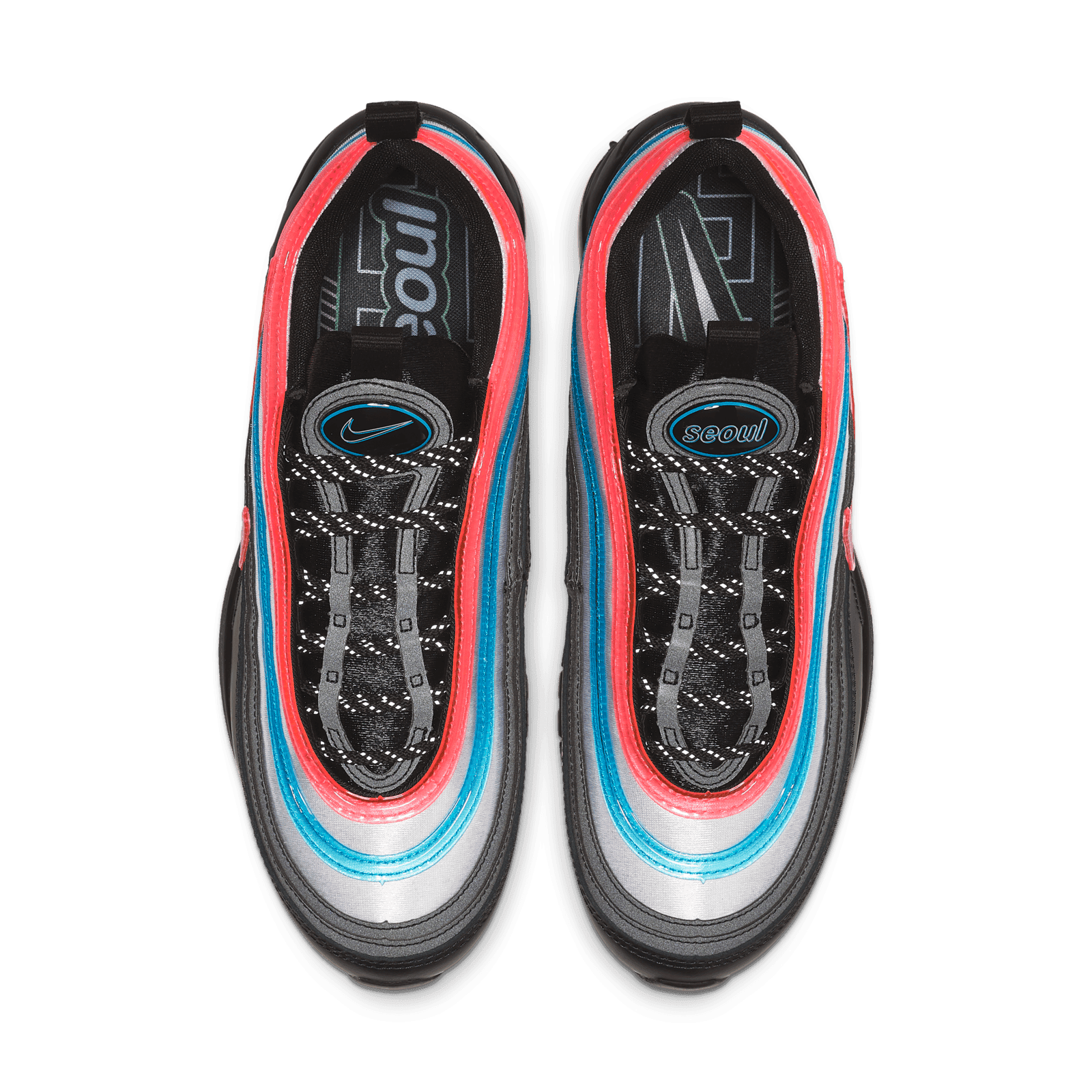 Nike Air Max 97 'On Air: Neon Seoul' - CI1503-001 Raffles & Where