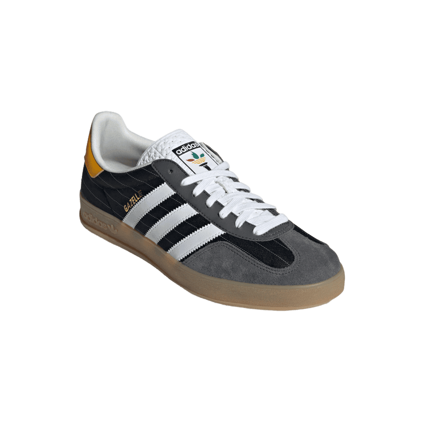 adidas gazelle silver green womens adidas Women's Originals Gazelle Bold "Black White Gum" Shoes