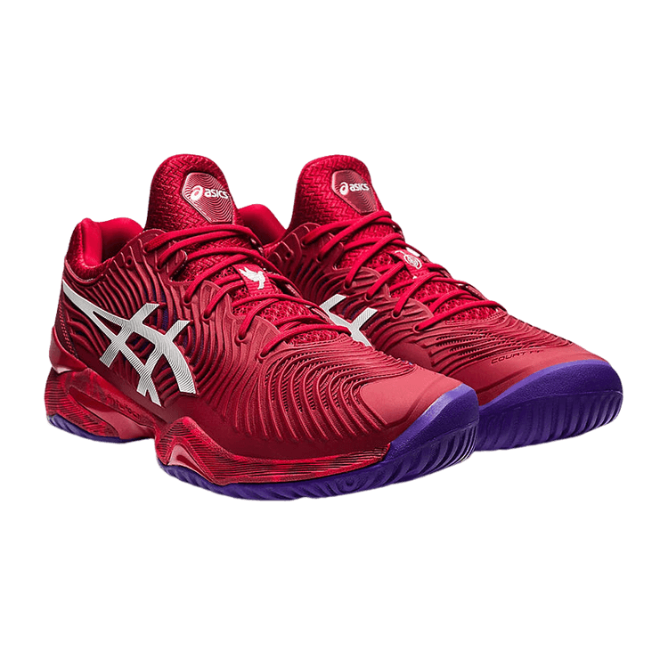 ASICS Court FF Novak French Open - Cranberry - 1041A089-605