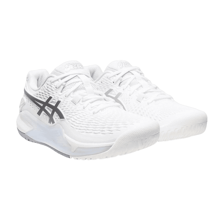 ASICS Gel Resolution 9 White Pure Silver (W) - 1042A208-100