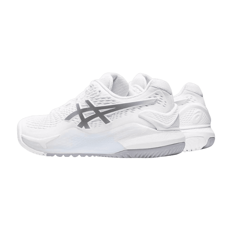 ASICS Gel Resolution 9 White Pure Silver (W) - 1042A208-100