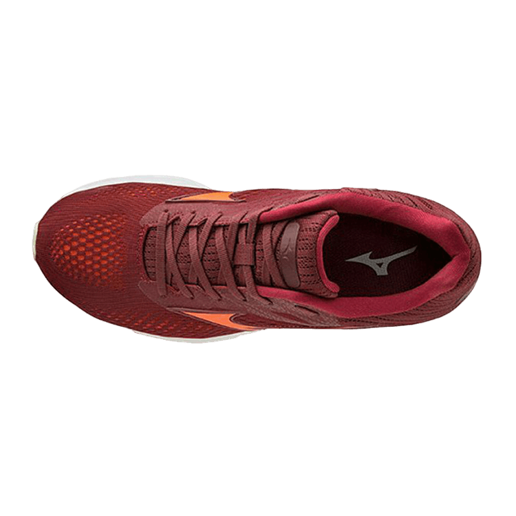 Mizuno Wave Rider 23 Red Orange White - J1GC190357
