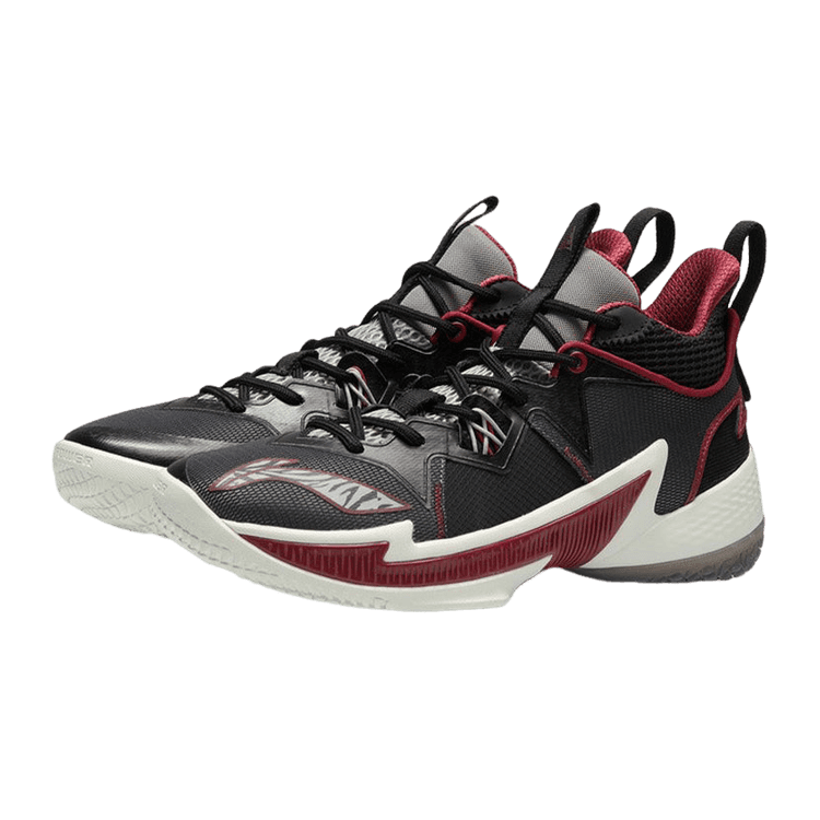 Li-Ning Zhengfeng Mid Black Red - ABAR083-1 Raffles & Where to Buy