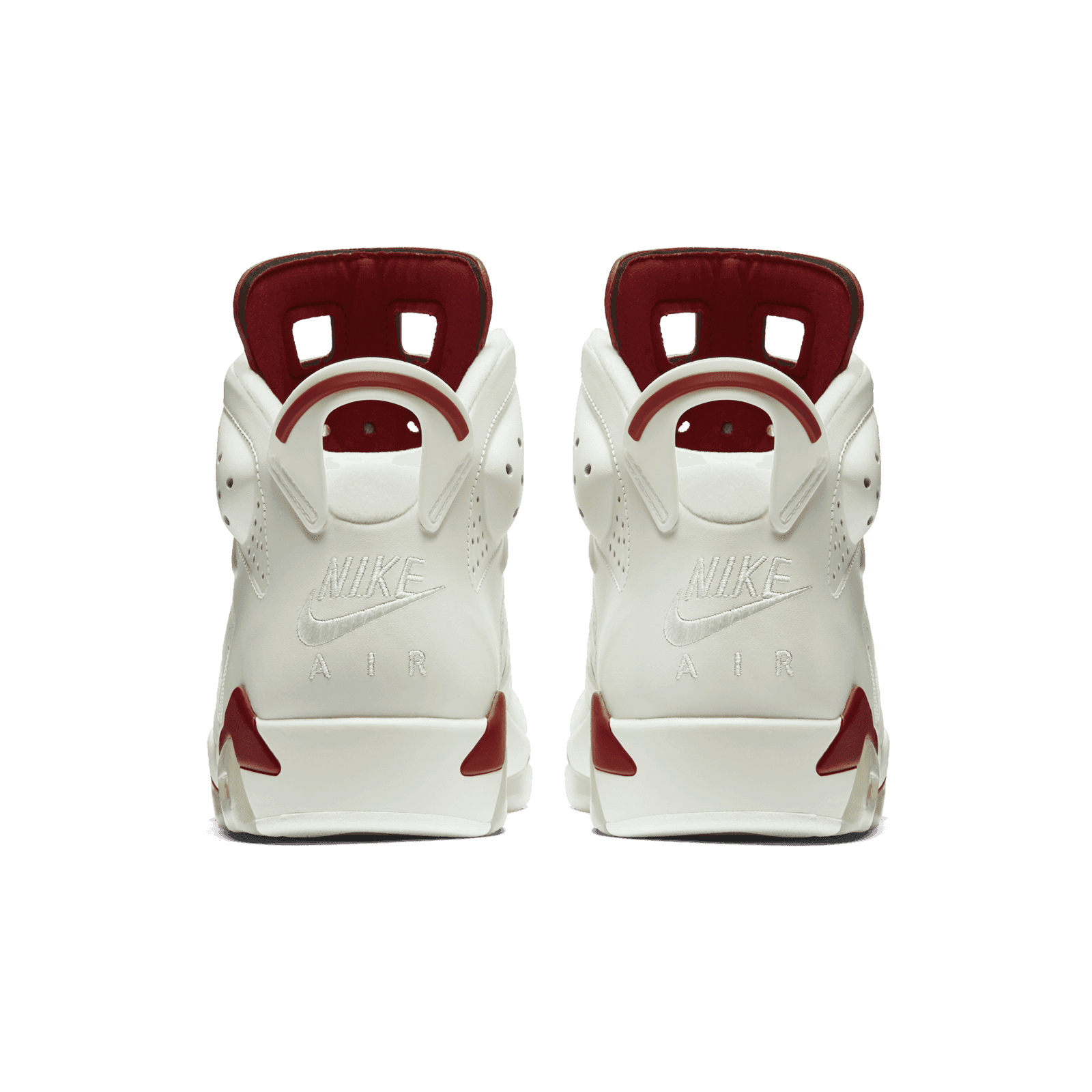 Jordan 6 Retro Nike Men’s Size 13 384664-116 White Maroon No Box *Read Descript* Jordan Men Air Jordan Men 6 Retro - Maroon (white / off  main image 3