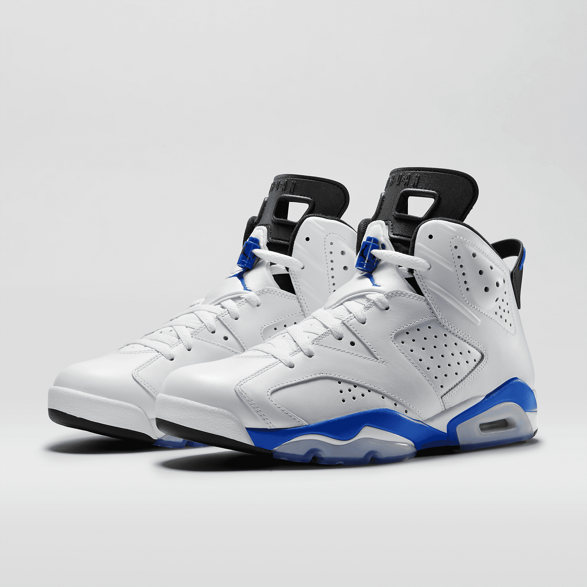 Air Jordan 6 Retro Sport Blue (2014) - 384664-107 Raffles & Where