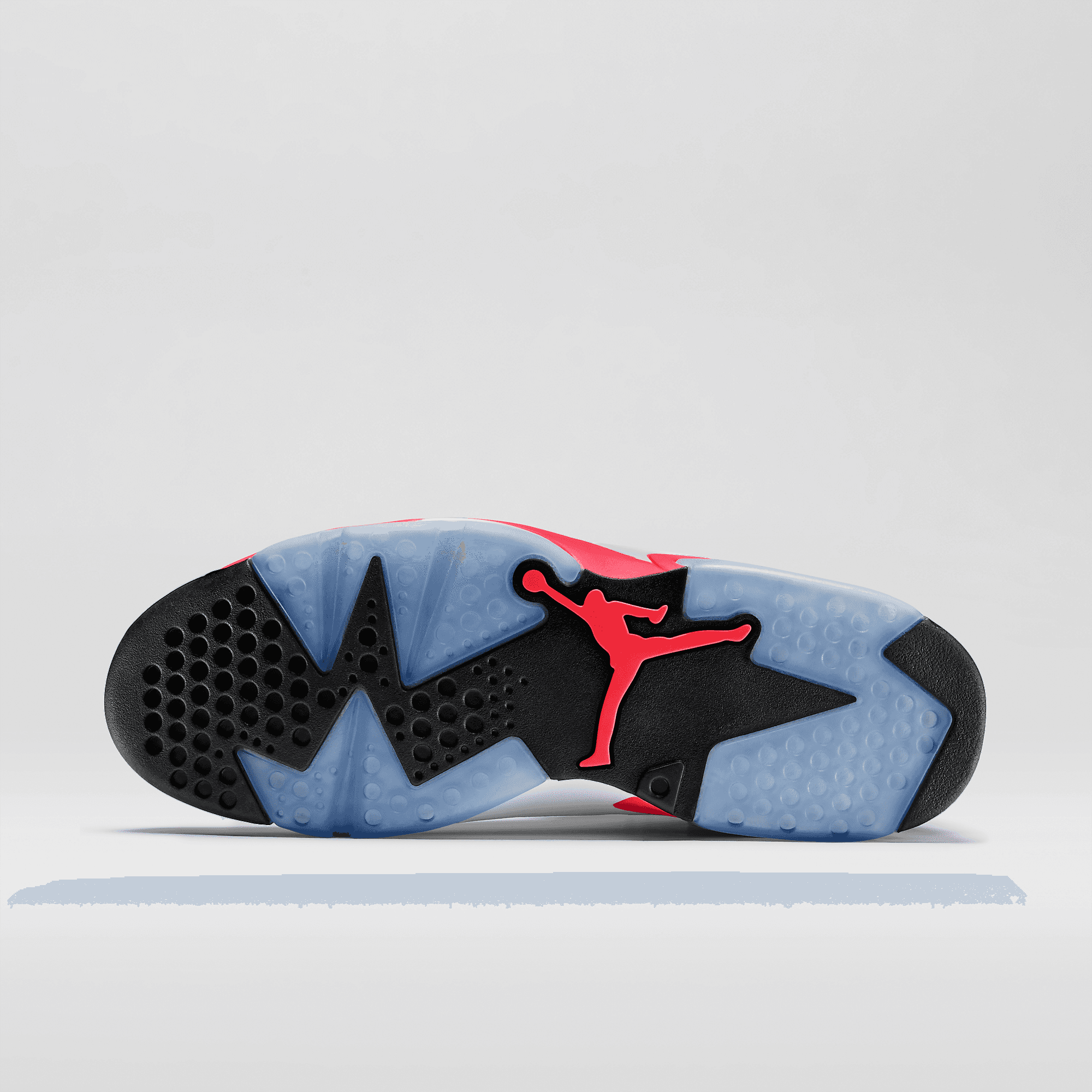 Size 11 - Air Jordan 6 Retro 2014 White Infrared (384664-123) Air Jordan 6 Retro OG White/Infrared-Black 384664-123 - SoleSnk main image 2