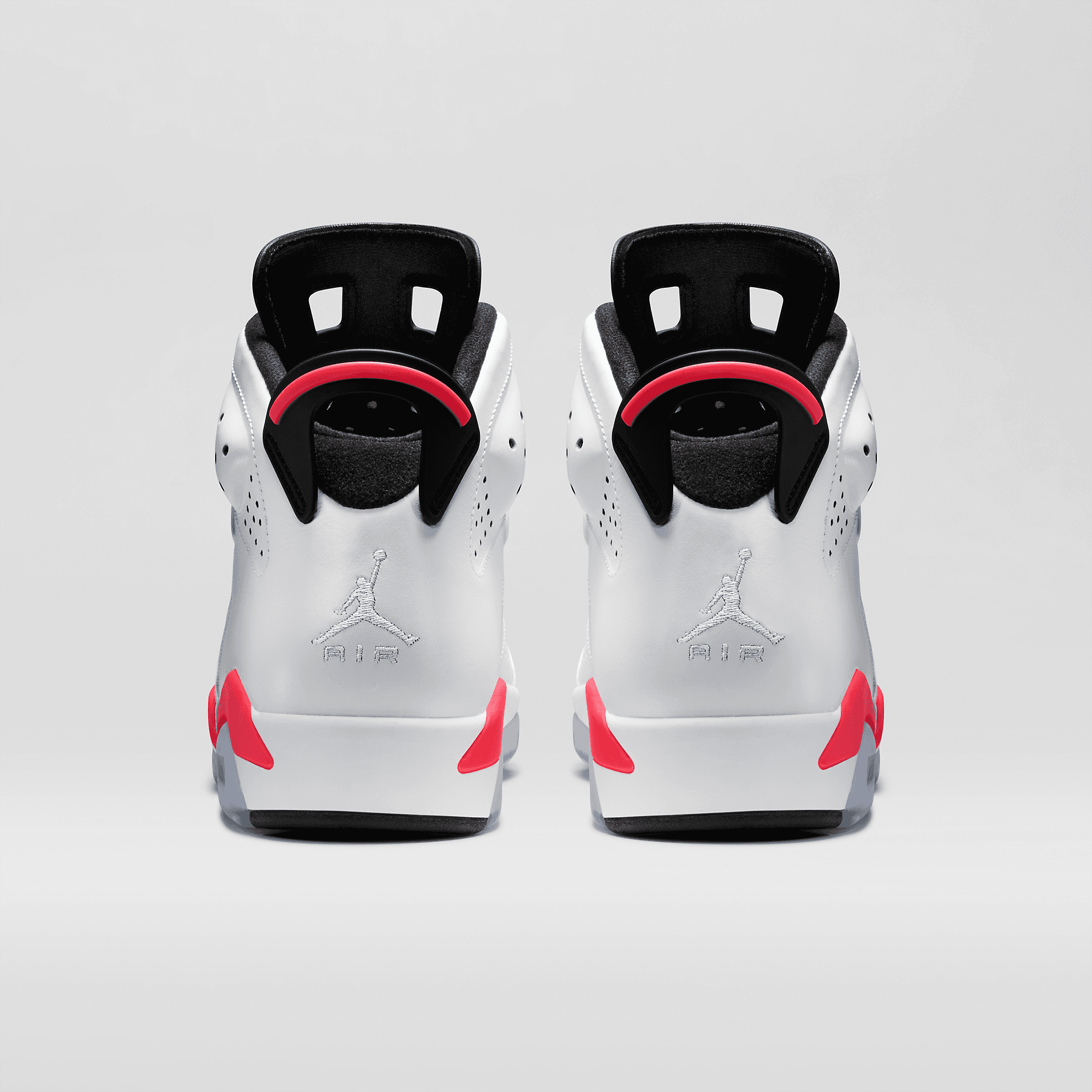 Air Jordan 6 Retro Infrared White (2014) - 384664-123