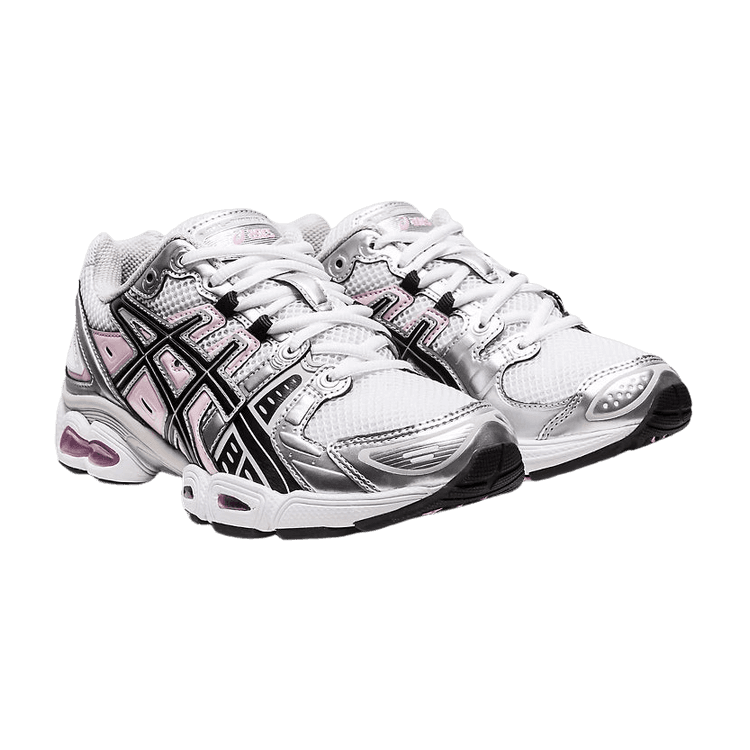 ★人気★ Asics Gel-Nimbus 9 White Black (W) ASICS Gel-Nimbus 9 White Black Light Pink (Women's