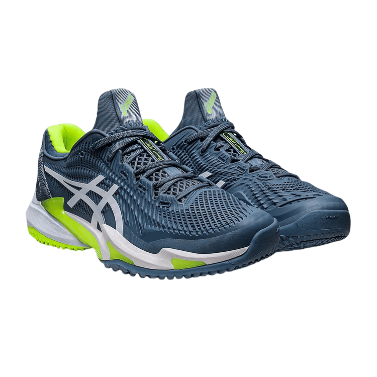 ASICS Court FF 3 OC Steel Blue Lime - 1041A369-400